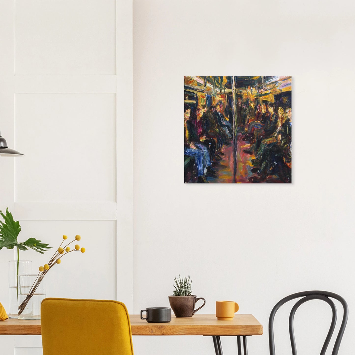 Rame du Soir — tableau sur toile — vue 7 — art mural STNCL