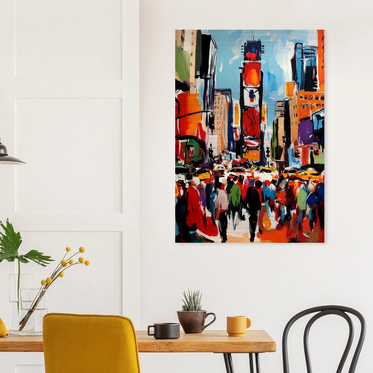 Manhattan en Mouvement — tableau aluminium — vue 8 — art mural STNCL
