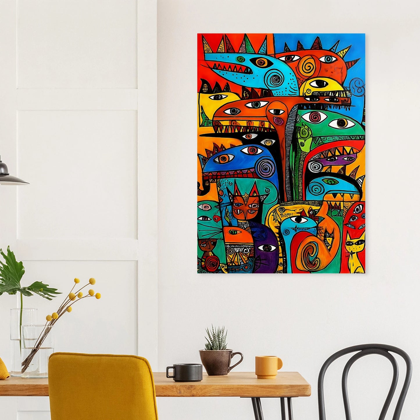 La Tribu — affiche d'art — vue 8 — art mural STNCL