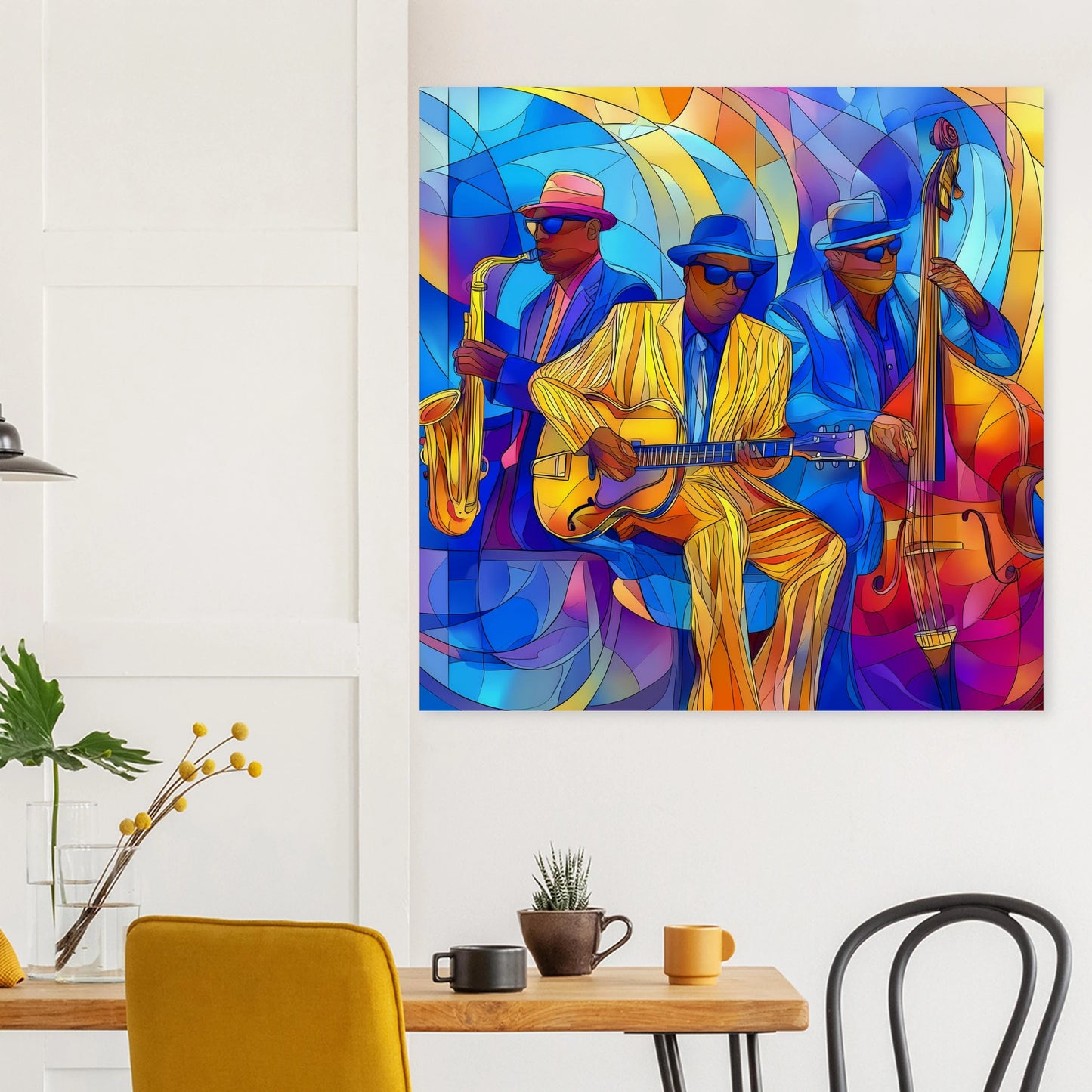 Trio de Jazz — affiche d'art — vue 8 — art mural STNCL