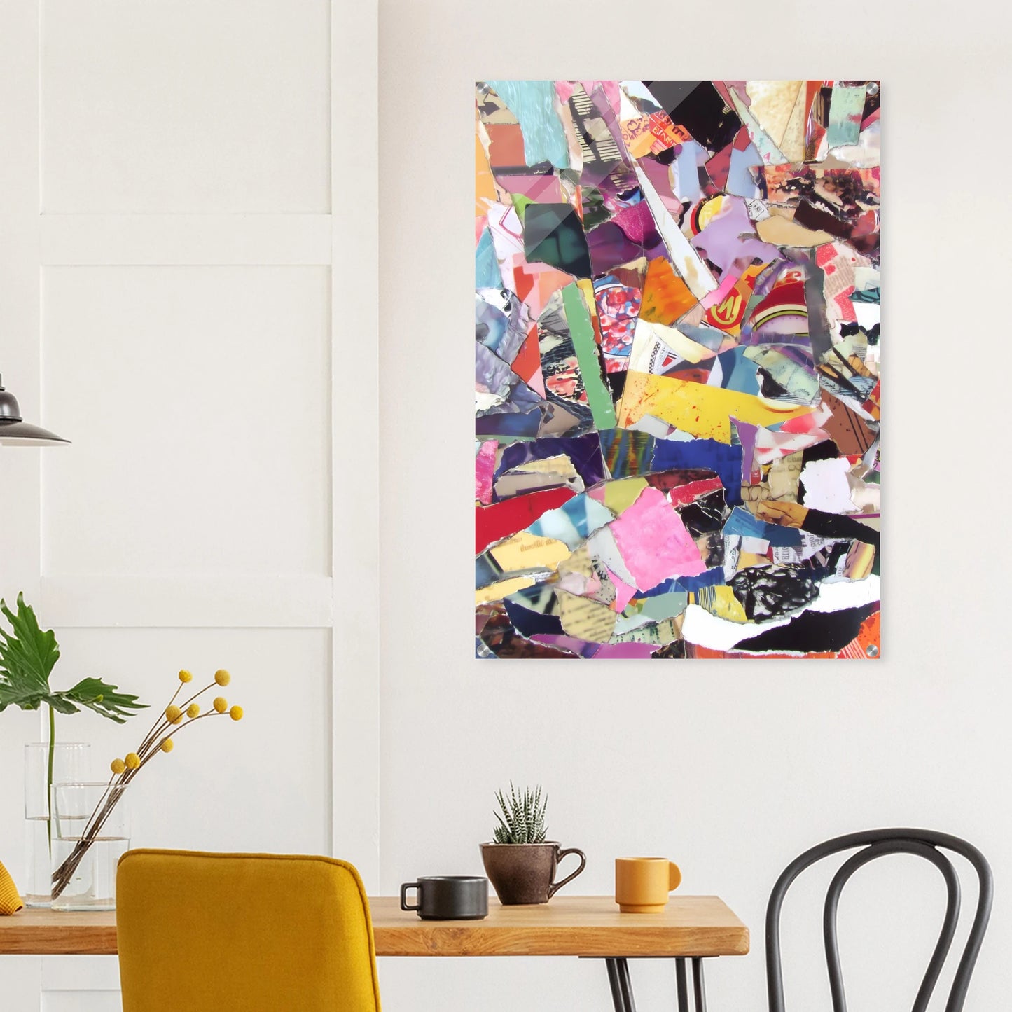 Fragments d'une Ville — tableau plexiglas — vue 8 — art mural STNCL
