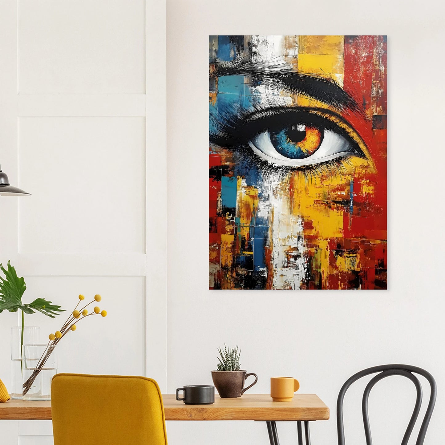 L'Œil Hétérochrome — affiche d'art — vue 8 — art mural STNCL