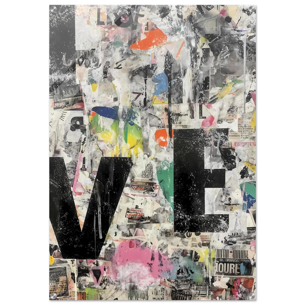 Plexiglas - STNCL u6824533138_abstract_mixed_media_collage