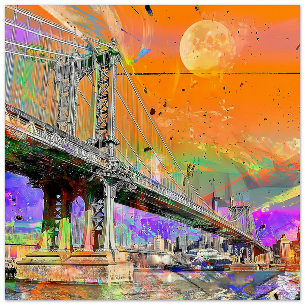 Pont sous la Lune