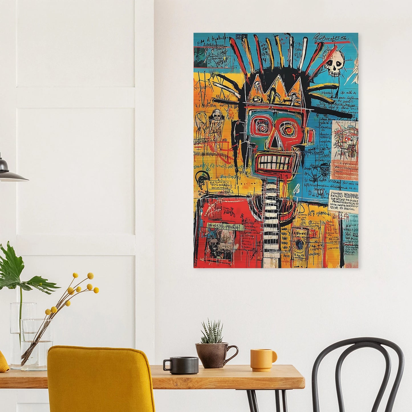 Roi des Rues — tableau aluminium — vue 8 — art mural STNCL