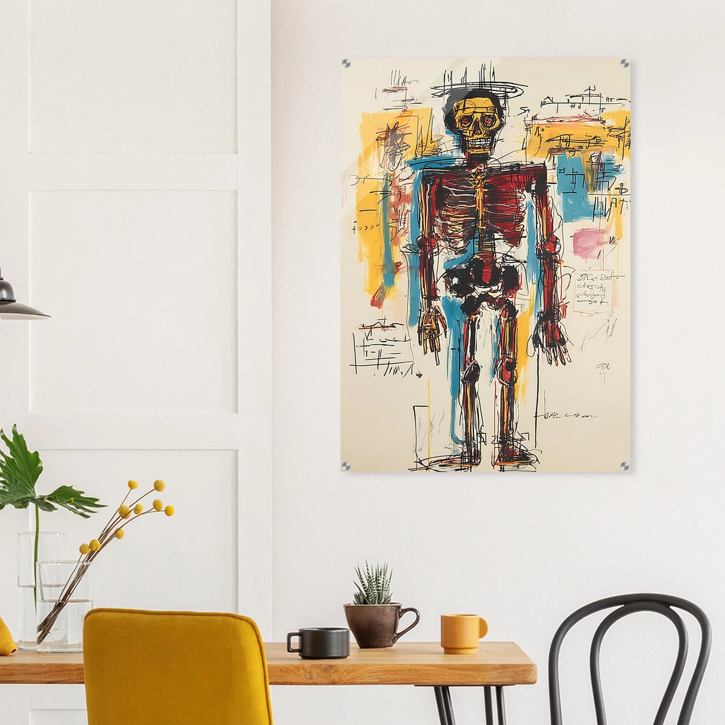 Ossature Sacrée — tableau plexiglas — vue 8 — art mural STNCL
