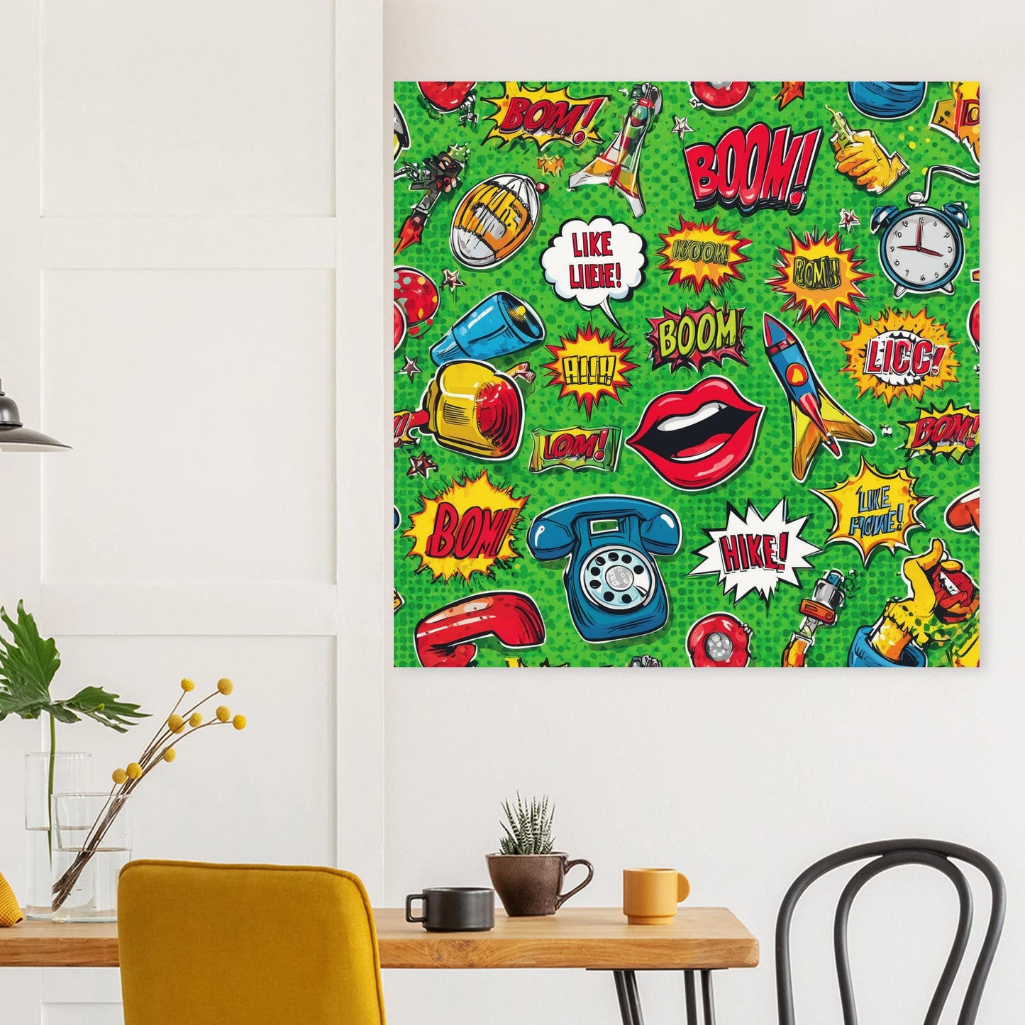 Explosion Pop — affiche d'art — vue 8 — art mural STNCL