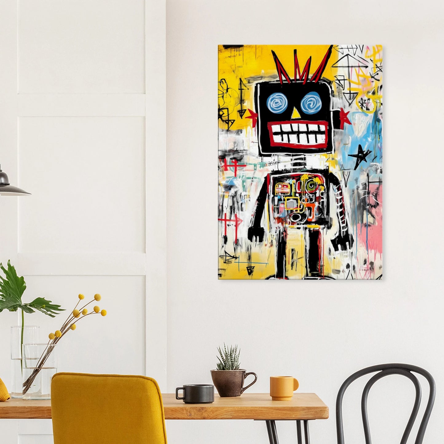 La Figure Couronnée — tableau sur toile — vue 8 — art mural STNCL