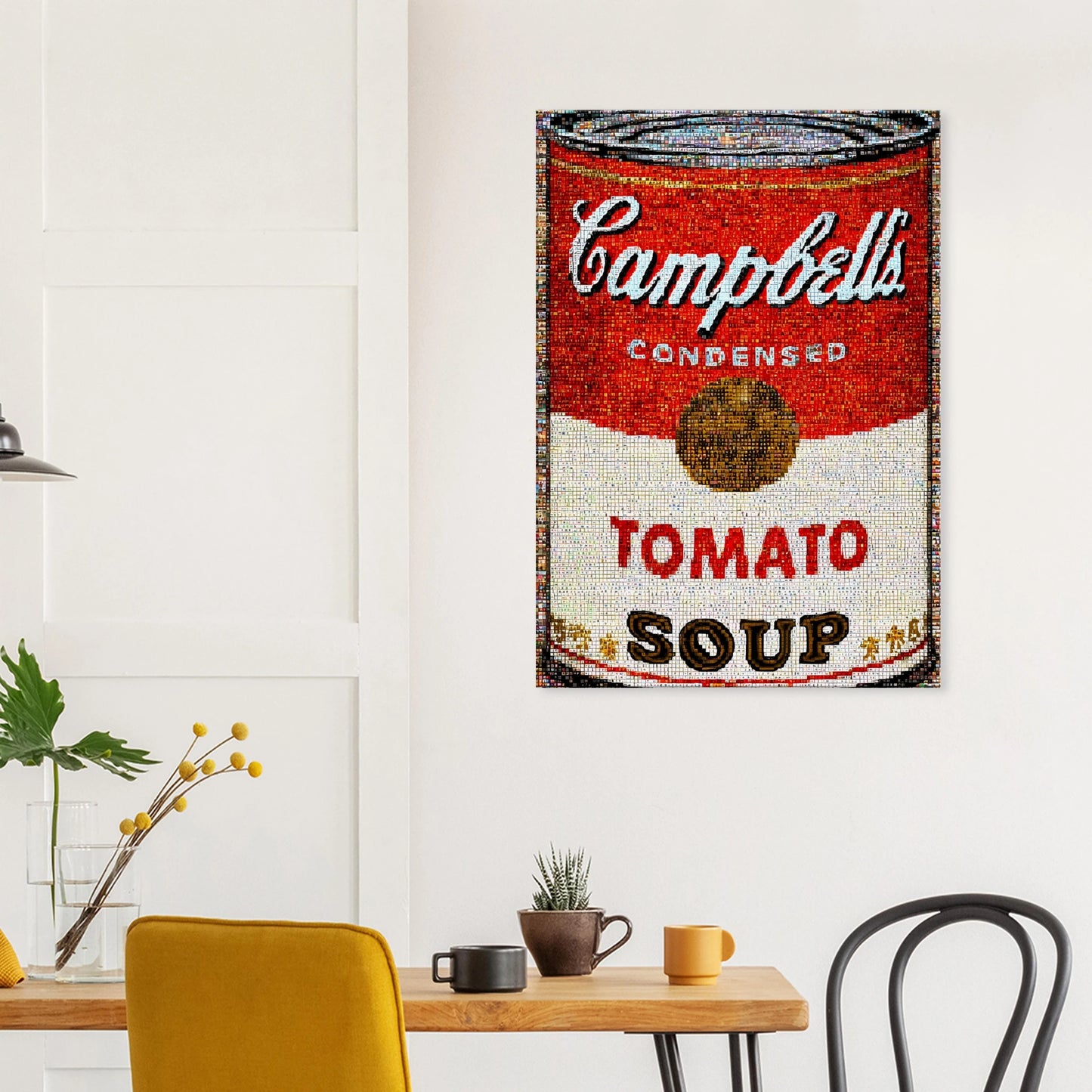 Icône en Conserve — tableau sur toile — vue 8 — art mural STNCL