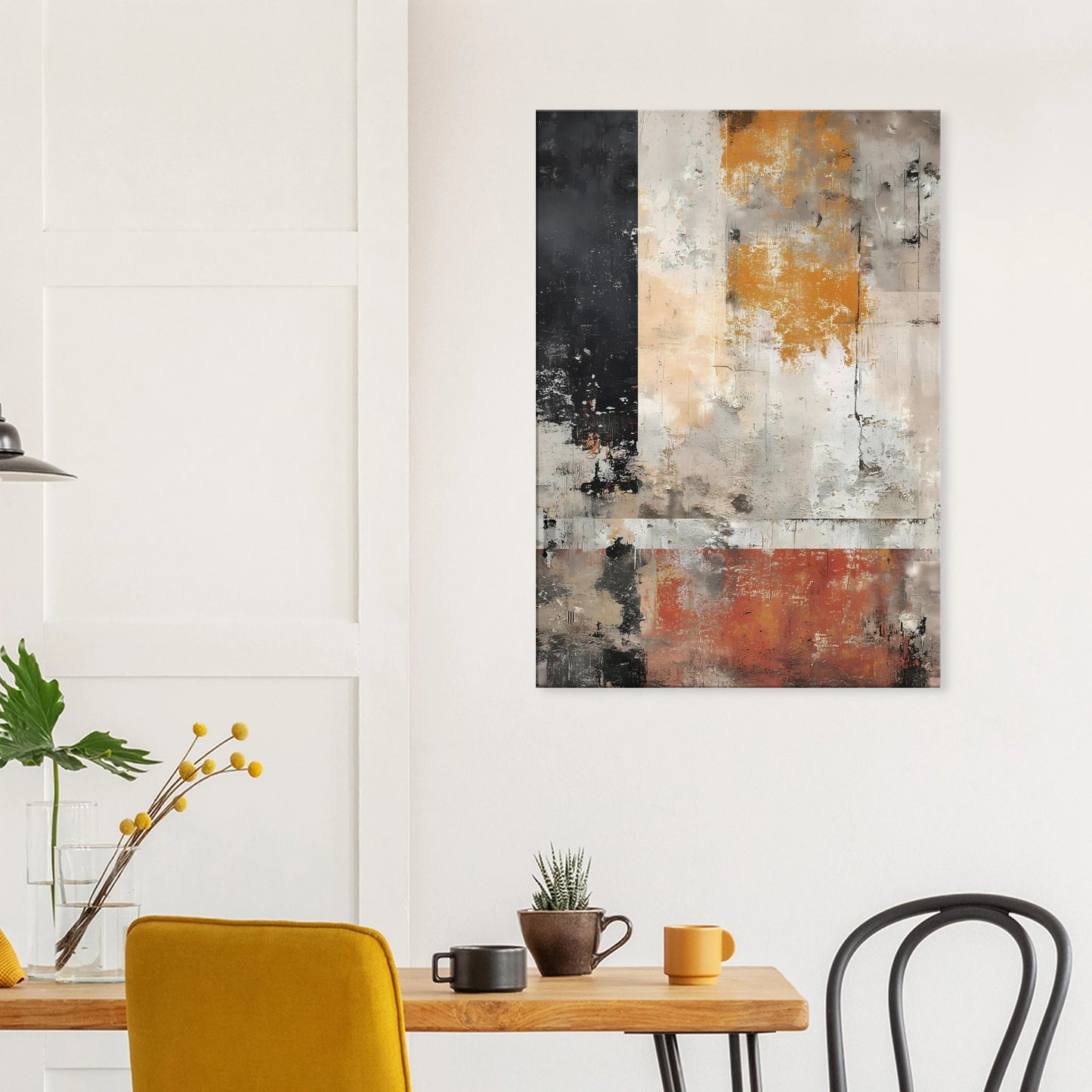 Champs de Patine — tableau sur toile — vue 8 — art mural STNCL