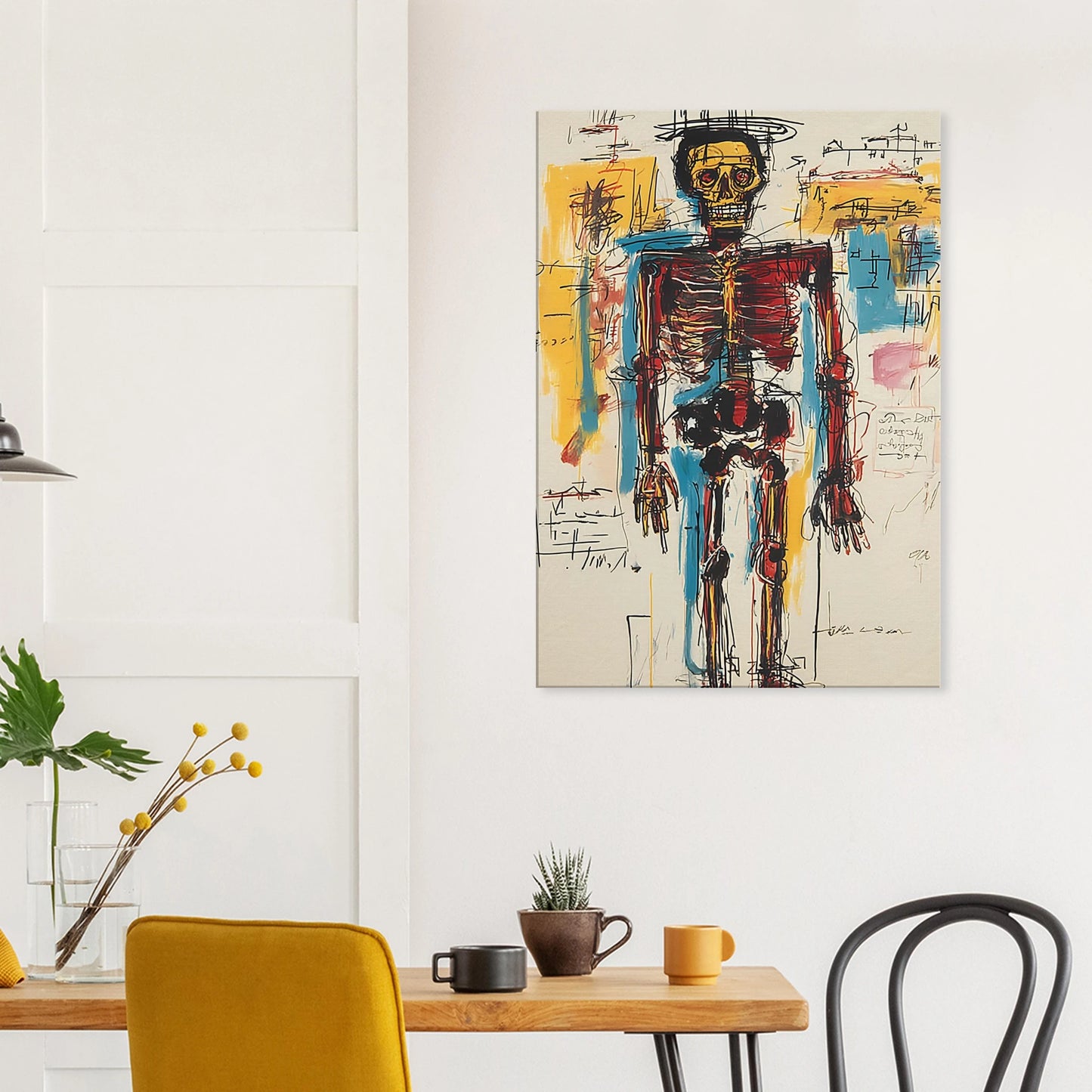 Ossature Sacrée — tableau sur toile — vue 8 — art mural STNCL