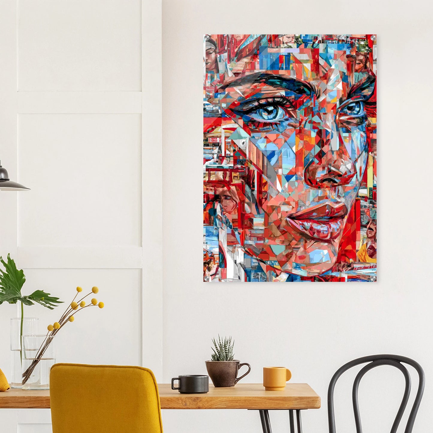 Éclats de Femme — tableau plexiglas — vue 8 — art mural STNCL