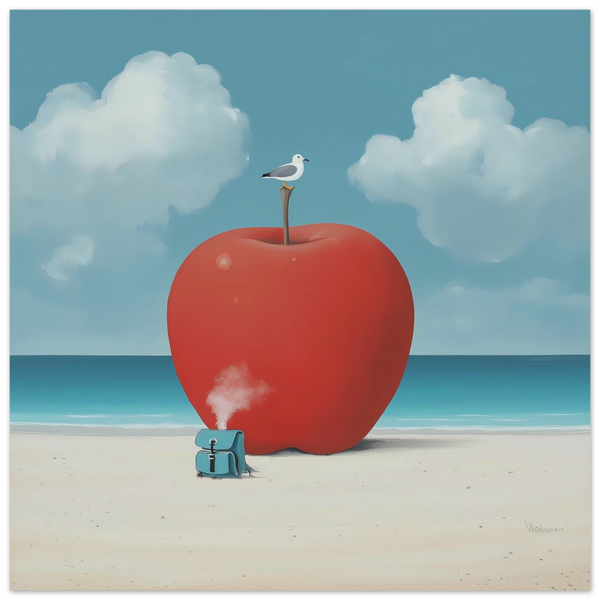 Apple on the Beach