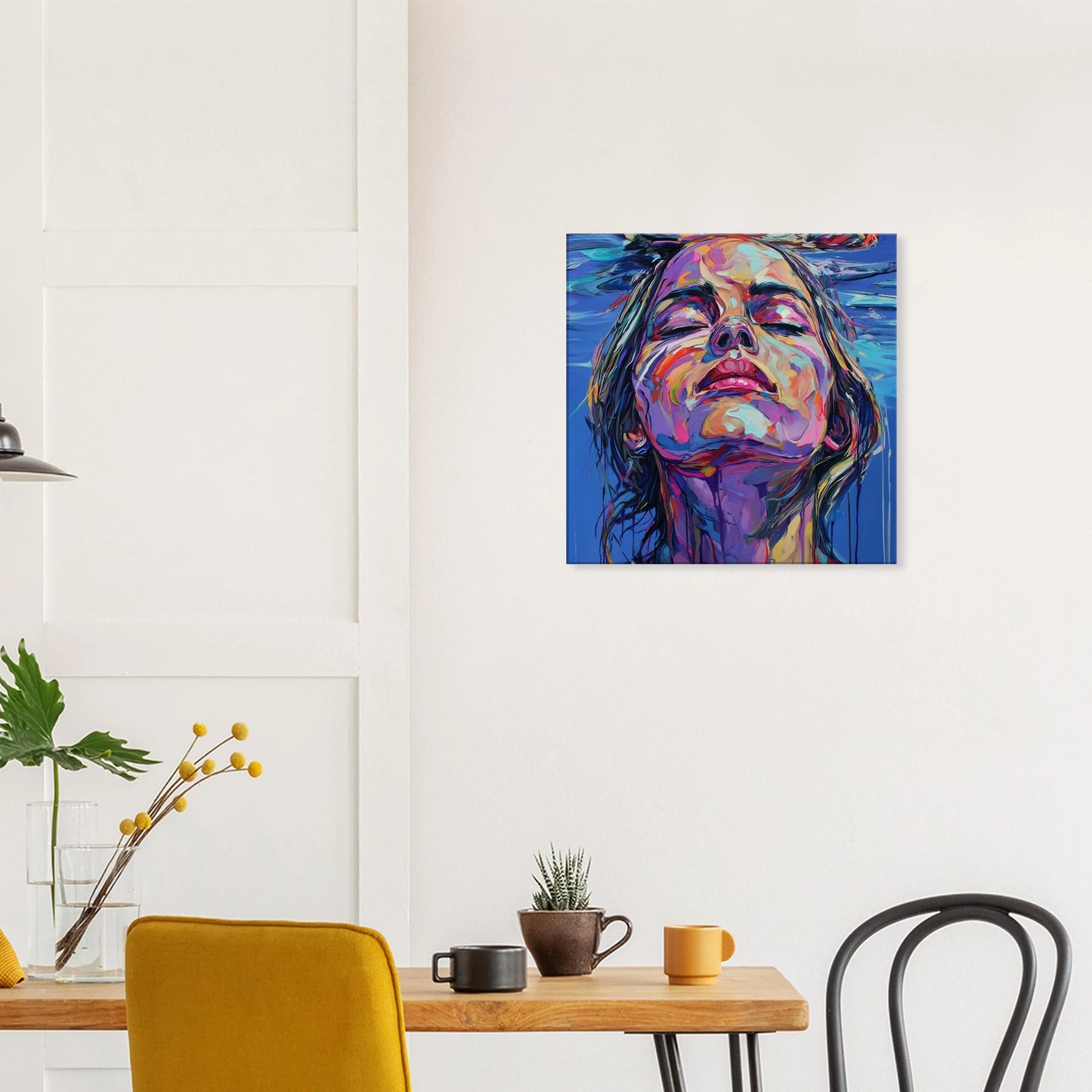 À Fleur d'Eau — tableau sur toile — vue 7 — art mural STNCL