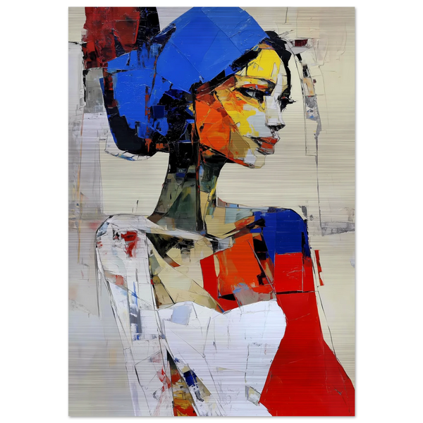 Profil en Éclats de Couleur