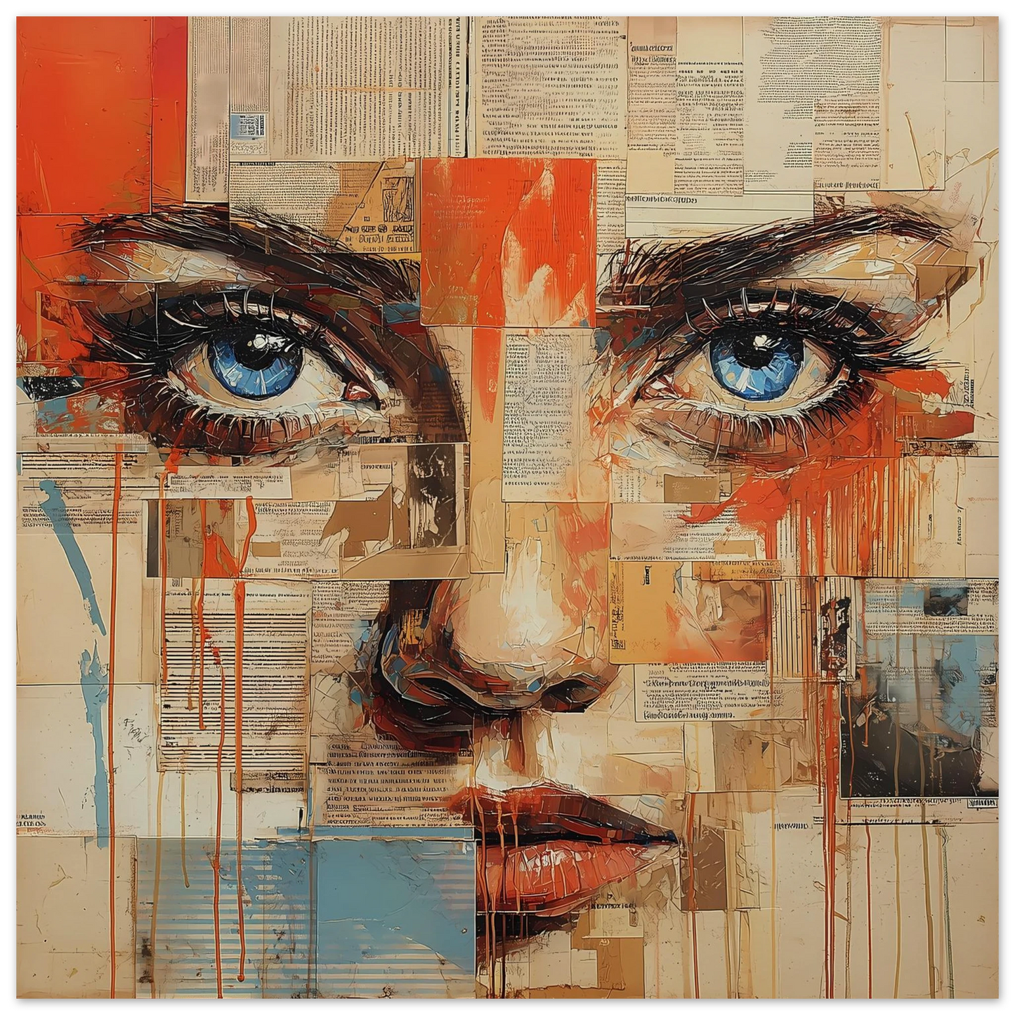 Sur les Pages — affiche d'art — art mural STNCL