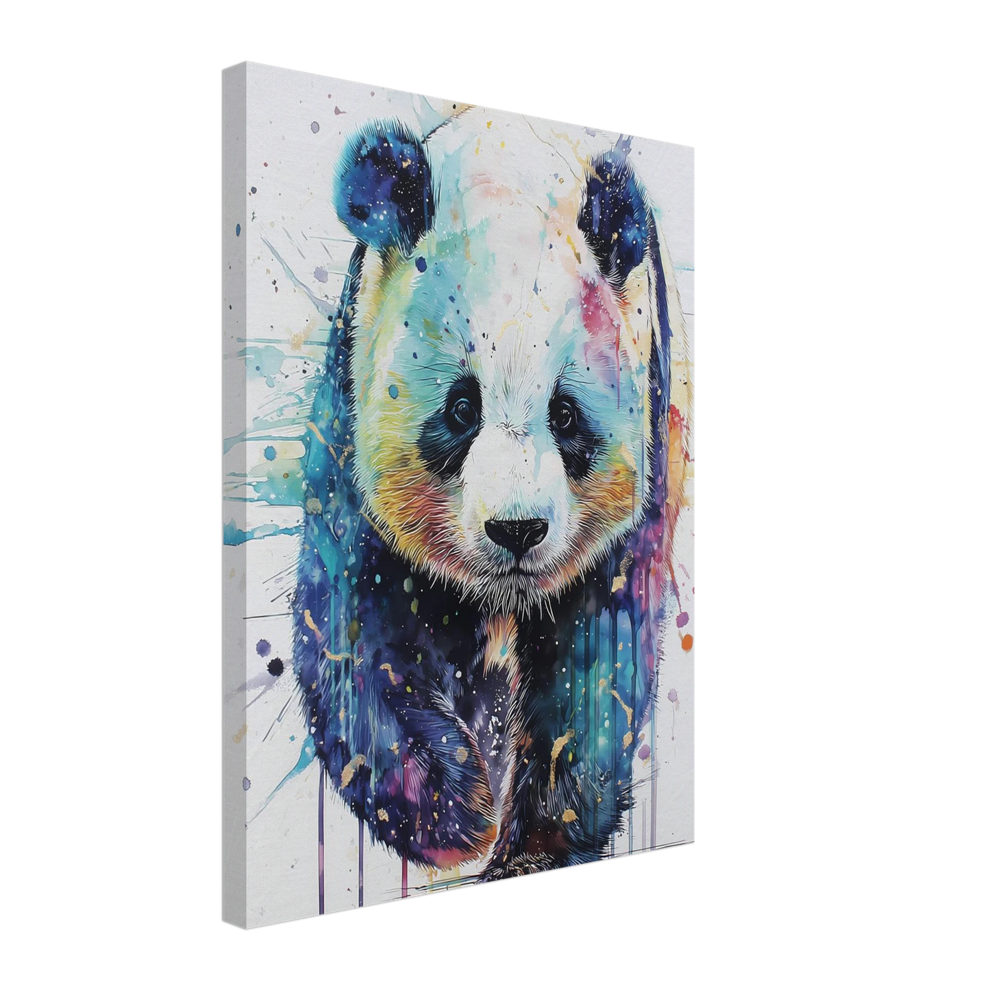 Panda Constellé — tableau sur toile — vue 5 — art mural STNCL