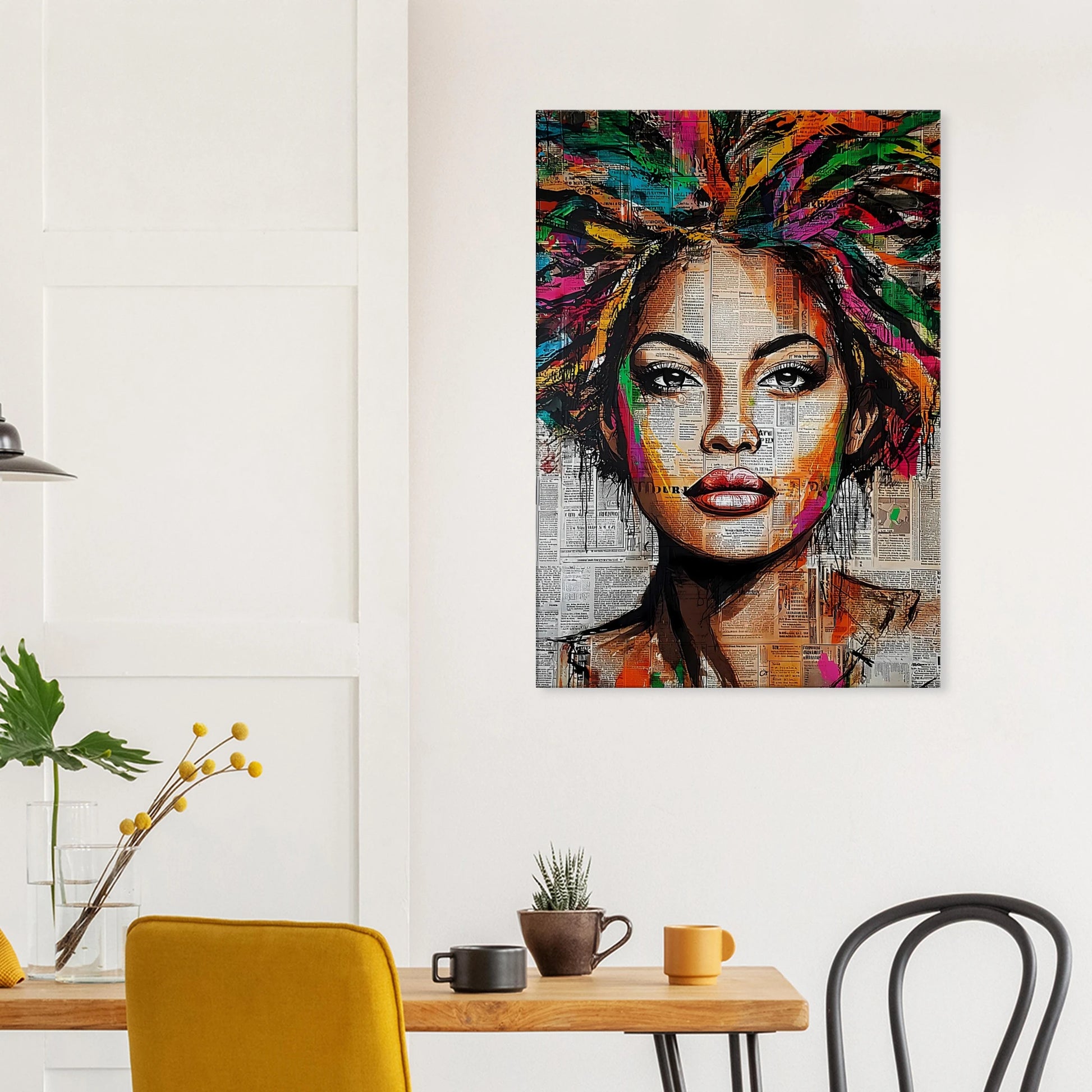 Tête d'Affiche — tableau sur toile — vue 8 — art mural STNCL