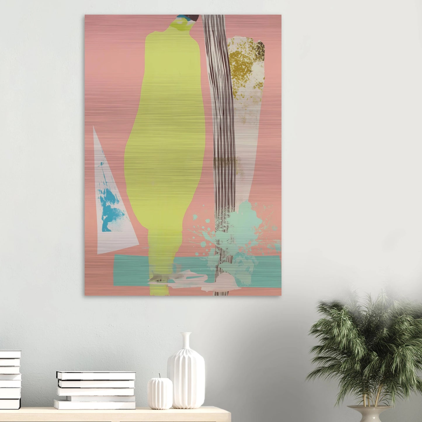 Silhouette Anis — tableau aluminium — vue 6 — art mural STNCL