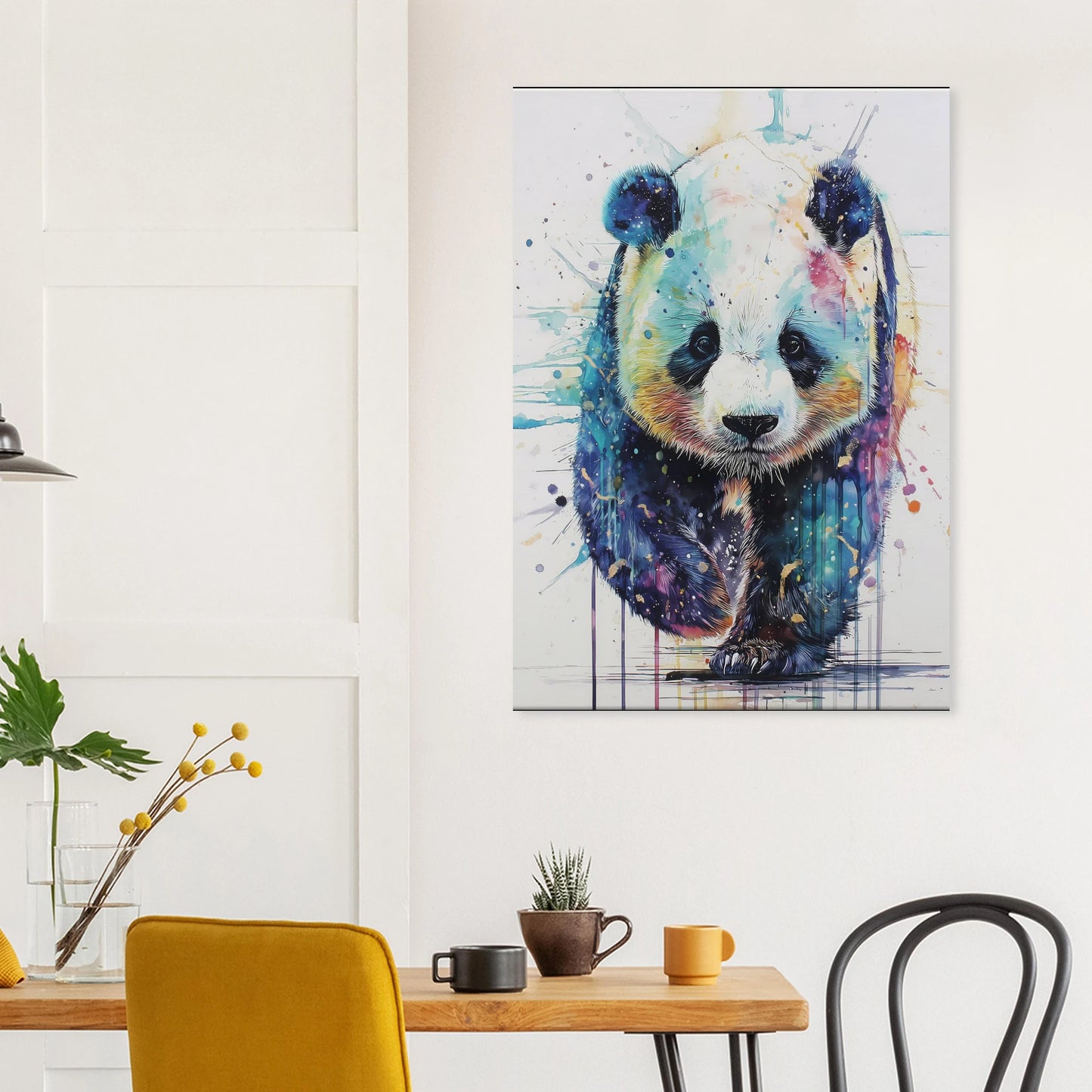 Panda Constellé — affiche d'art — vue 8 — art mural STNCL