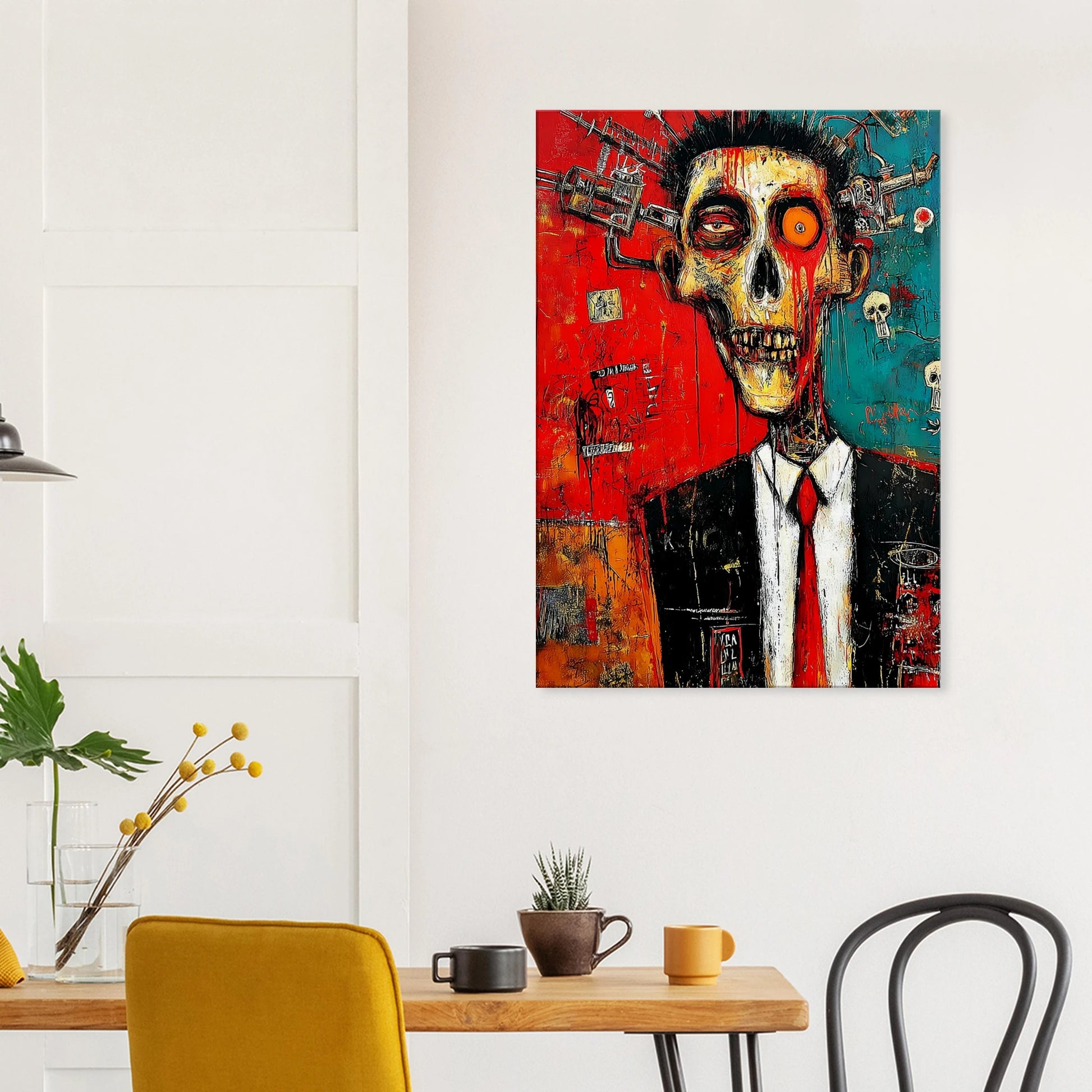 Cadre Mortel — tableau sur toile — vue 8 — art mural STNCL