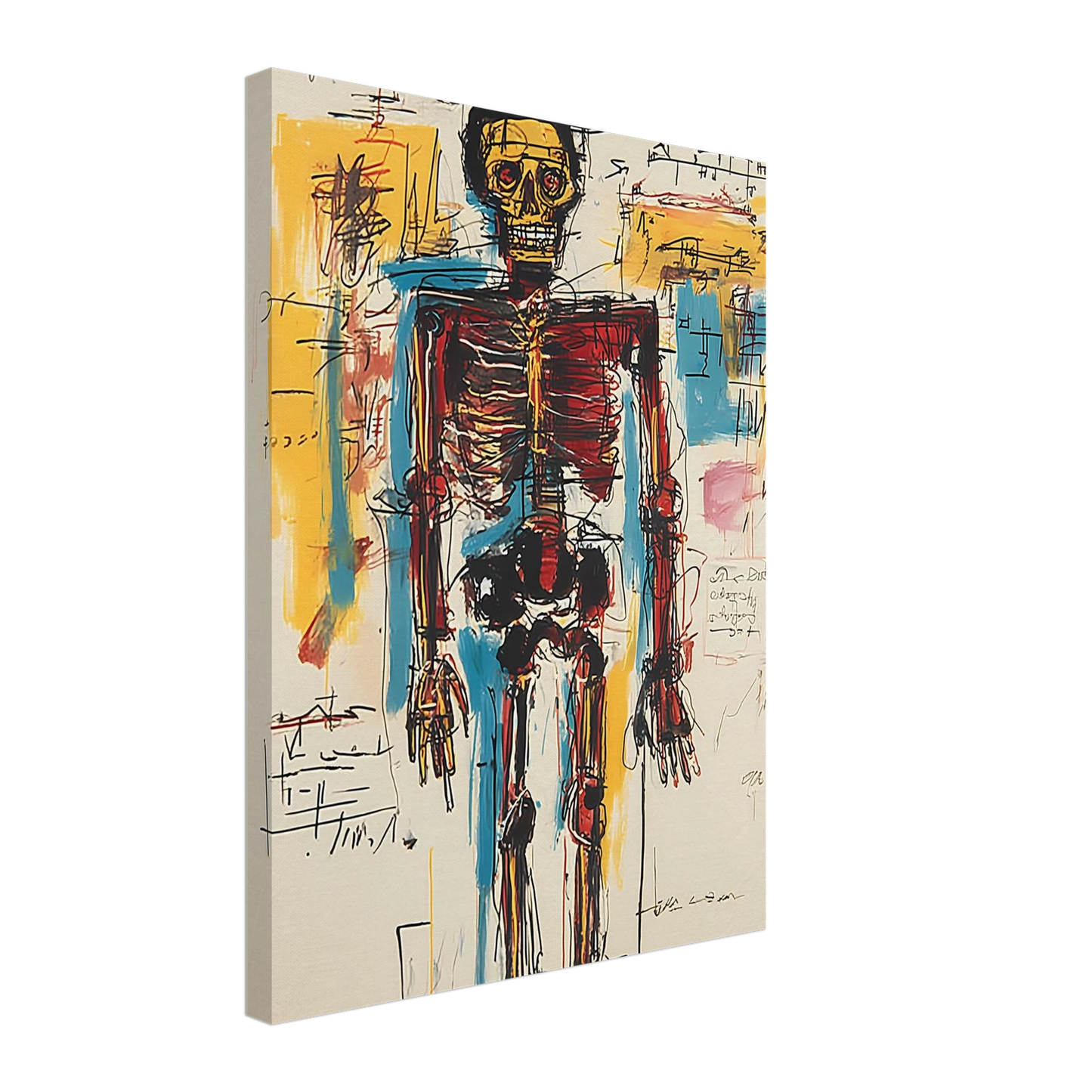 Ossature Sacrée — tableau sur toile — vue 5 — art mural STNCL