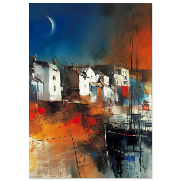 Port sous le Croissant de Lune