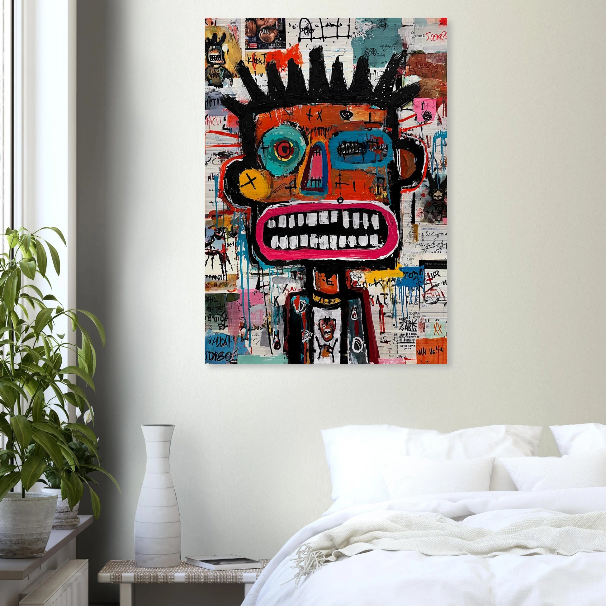 Roi de Papier — tableau aluminium — vue 7 — art mural STNCL