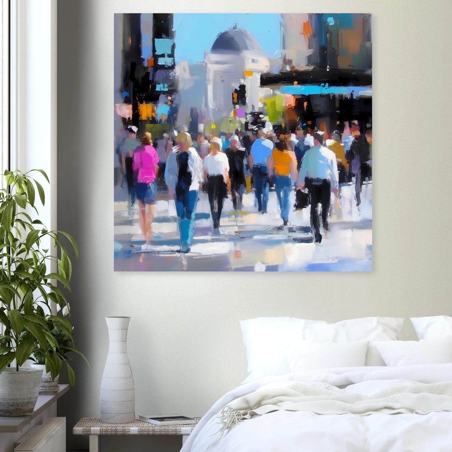 Traversée de Midi — affiche d'art — vue 7 — art mural STNCL