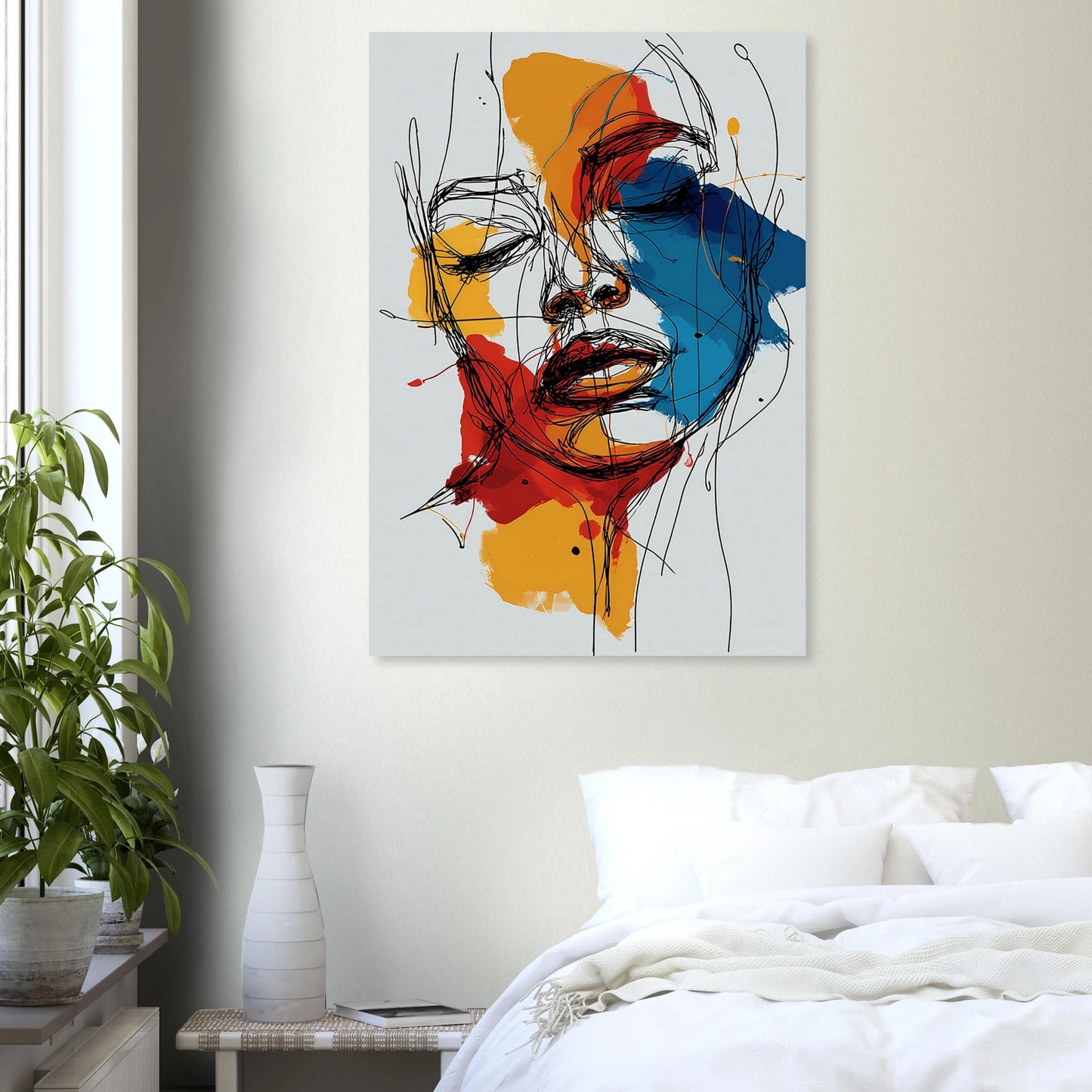 Visage en Filigrane — affiche d'art — vue 7 — art mural STNCL