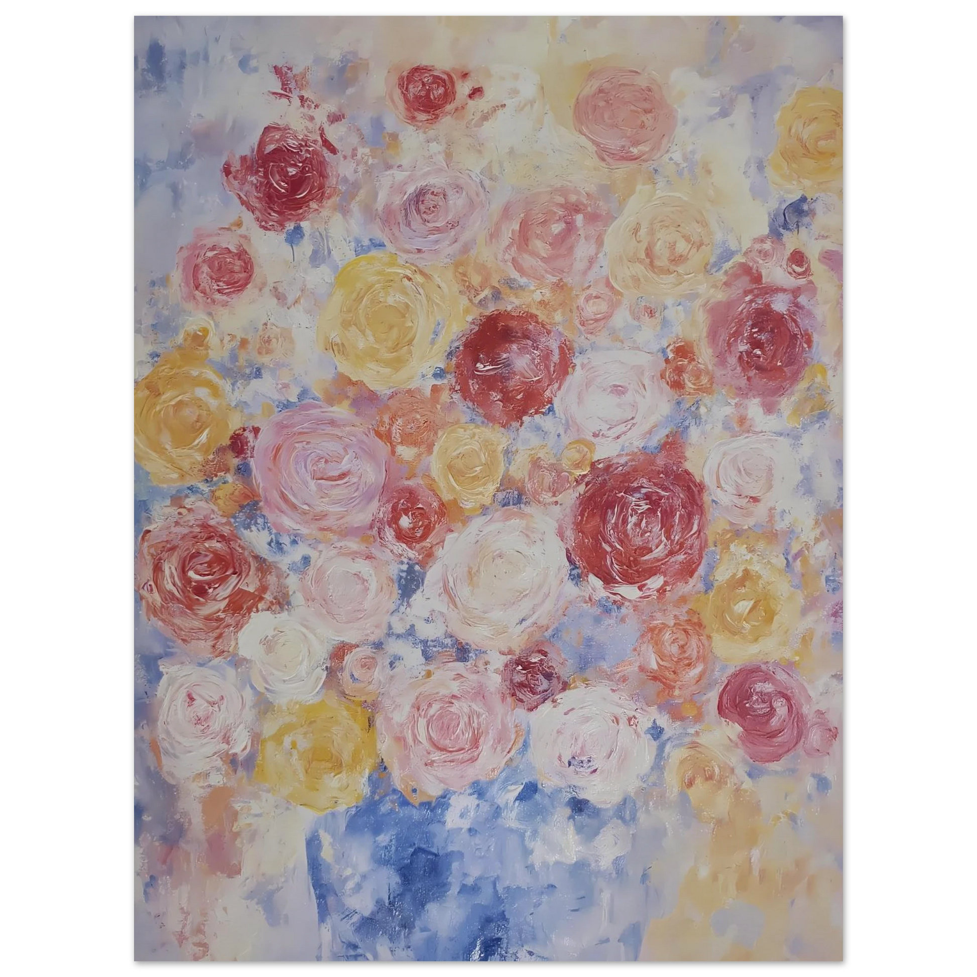 Brassée de Roses — affiche d'art — vue 2 — art mural STNCL