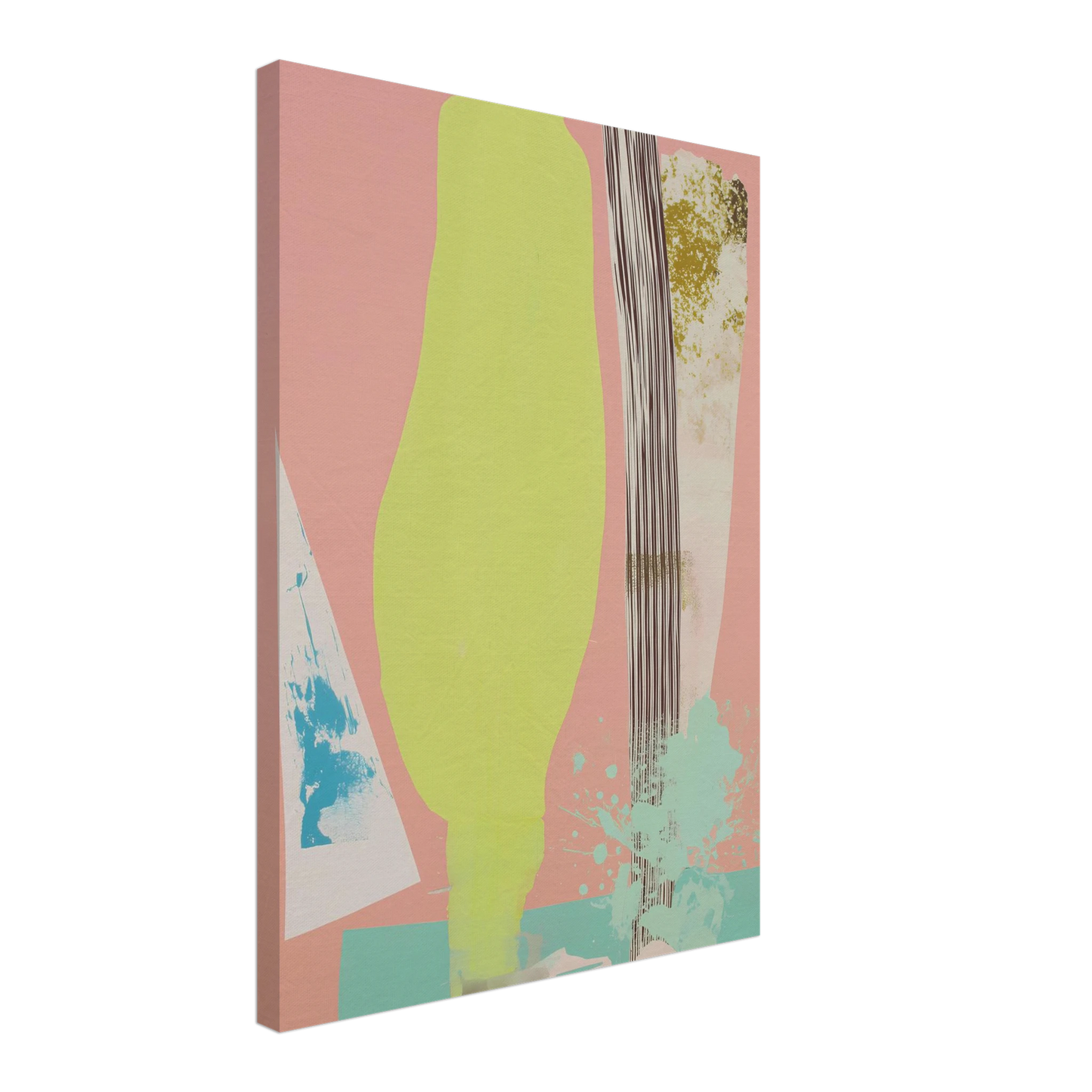 Silhouette Anis — tableau sur toile — vue 3 — art mural STNCL