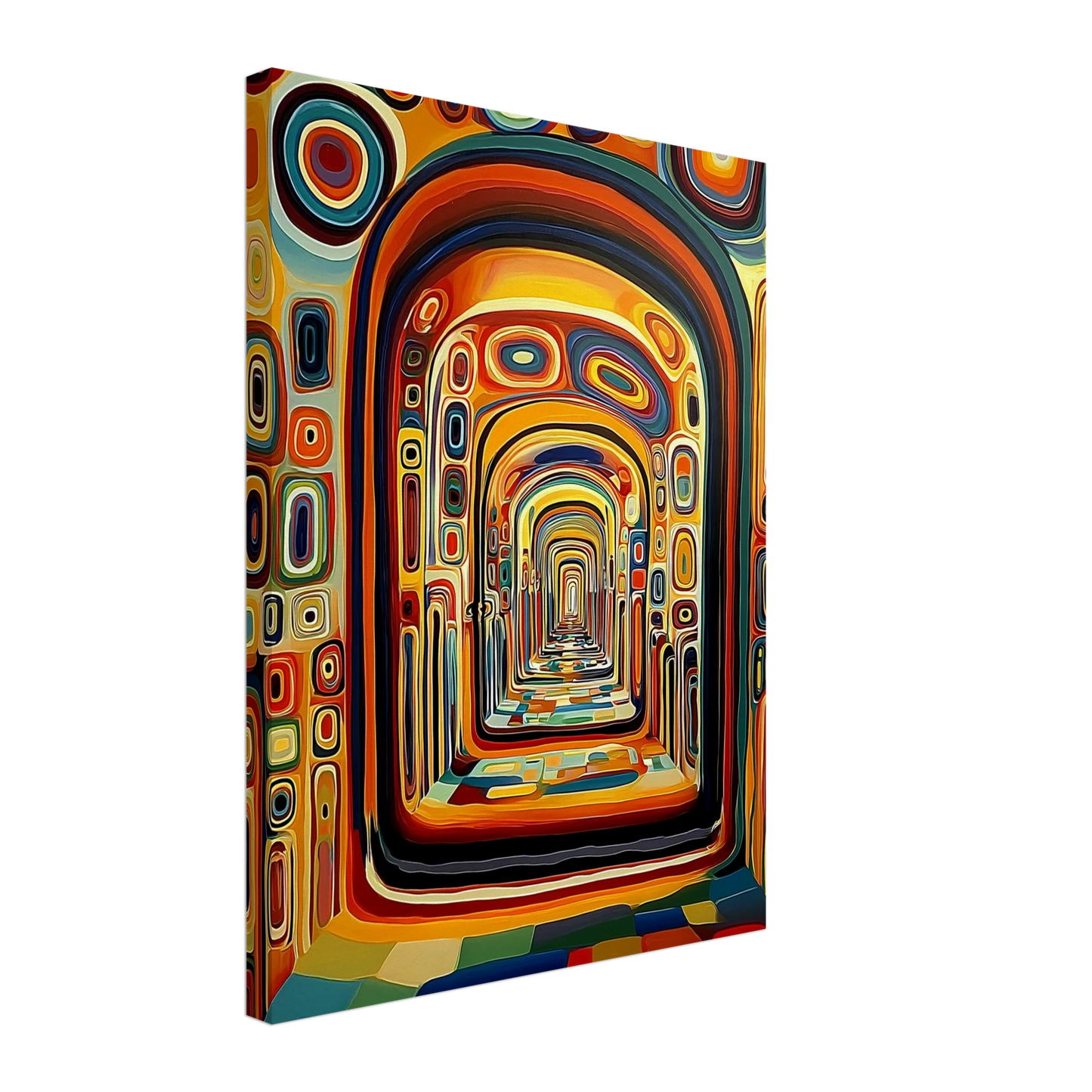 Enfilade Sans Fin — tableau sur toile — vue 5 — art mural STNCL