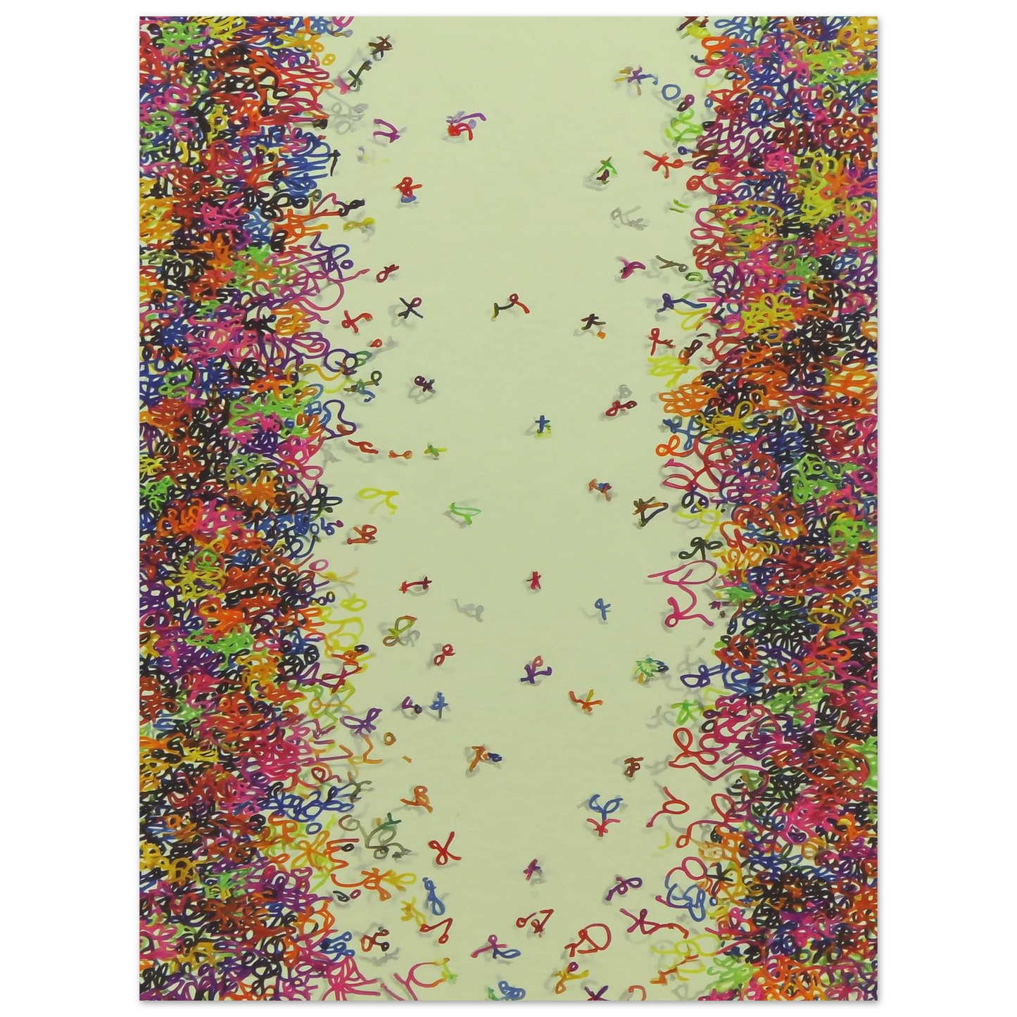 La Fête des Signes — affiche d'art — vue 2 — art mural STNCL