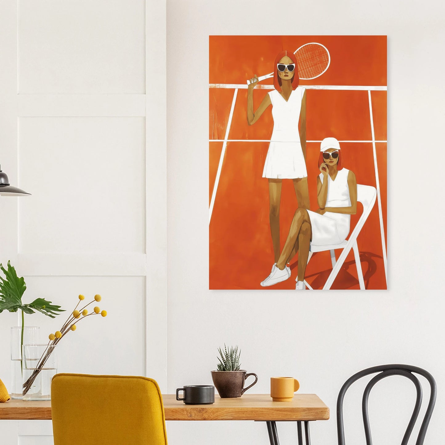 Deux Sets — affiche d'art — vue 8 — art mural STNCL