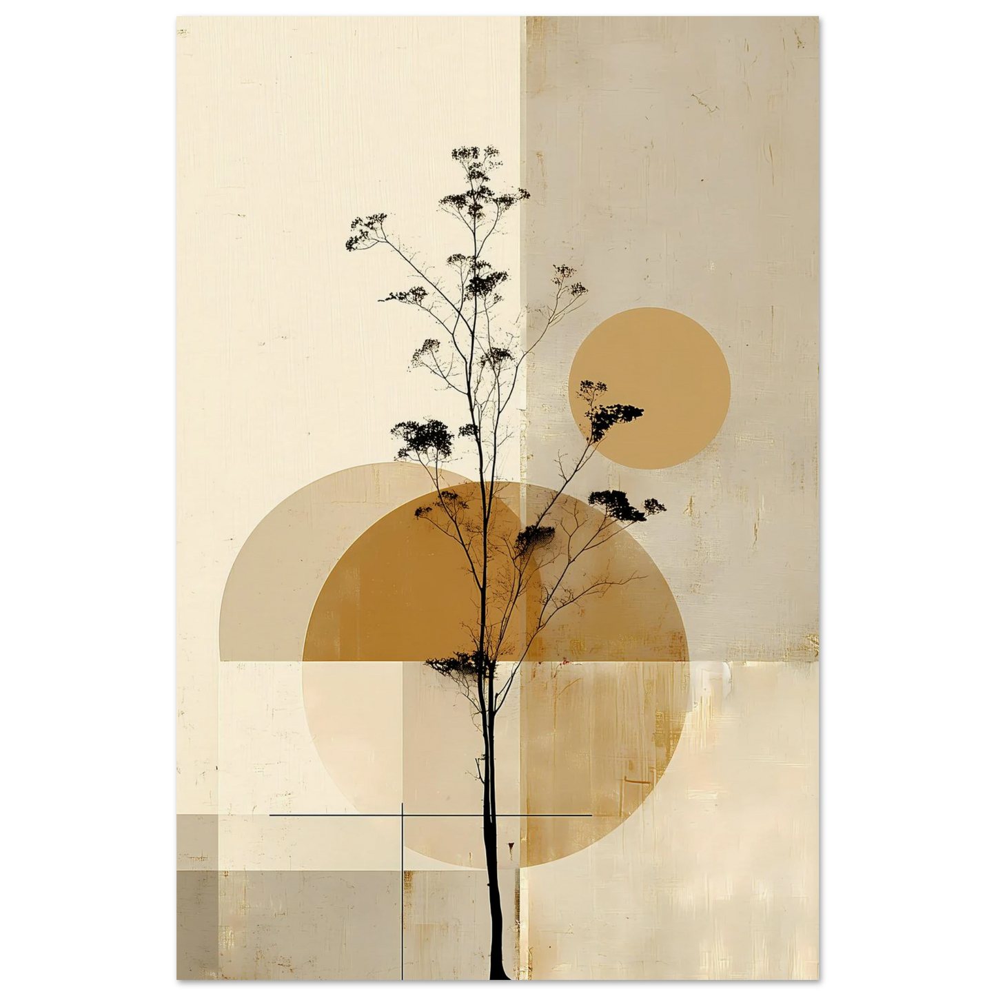Silhouette au Clair de Lune — affiche d'art — vue 4 — art mural STNCL
