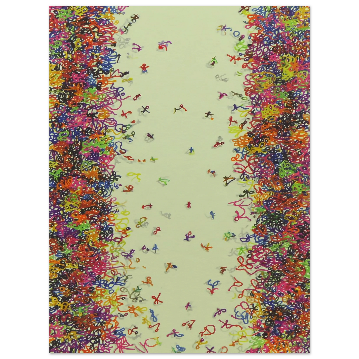 La Fête des Signes — affiche d'art — vue 4 — art mural STNCL