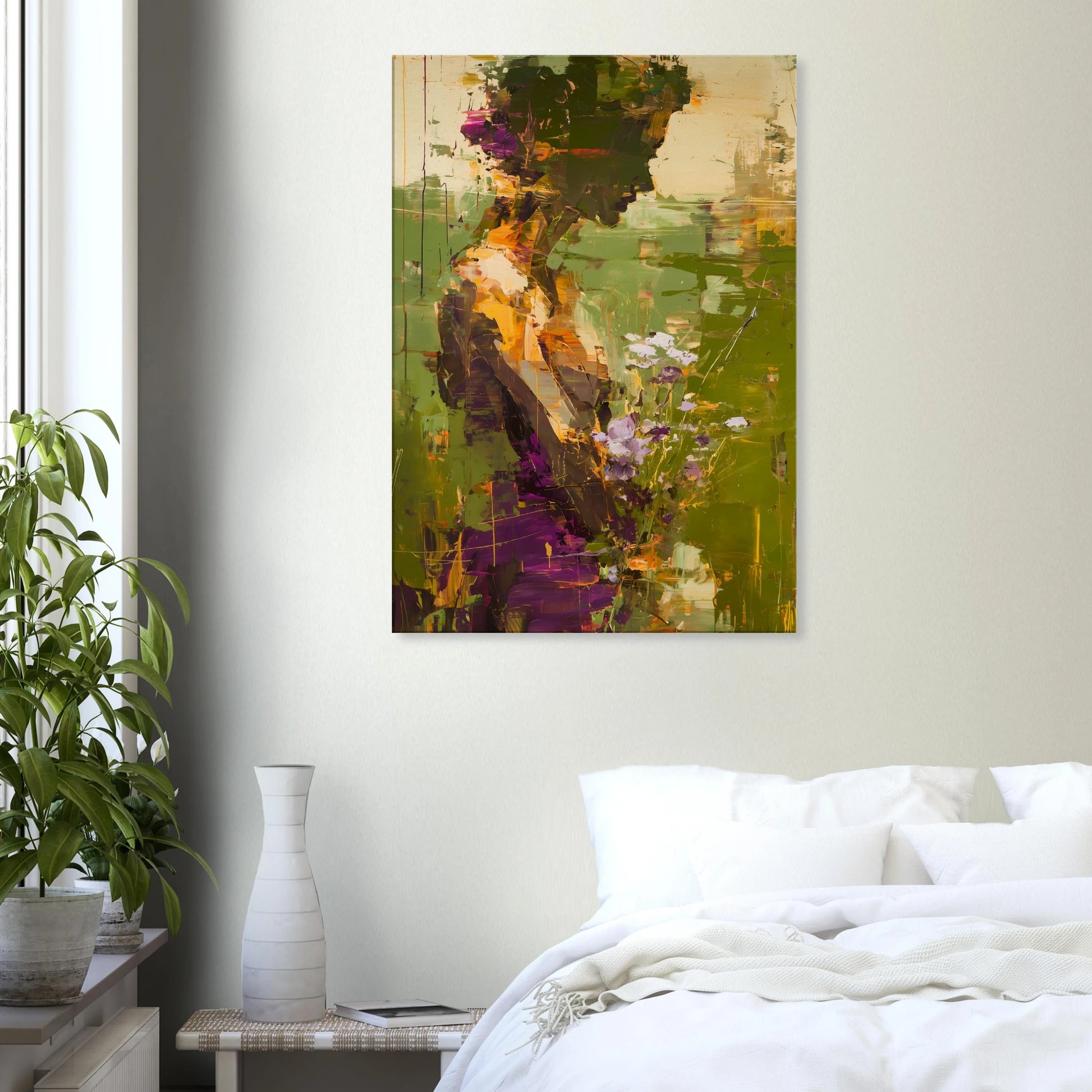 Dans les Herbes Hautes — tableau sur toile — vue 7 — art mural STNCL