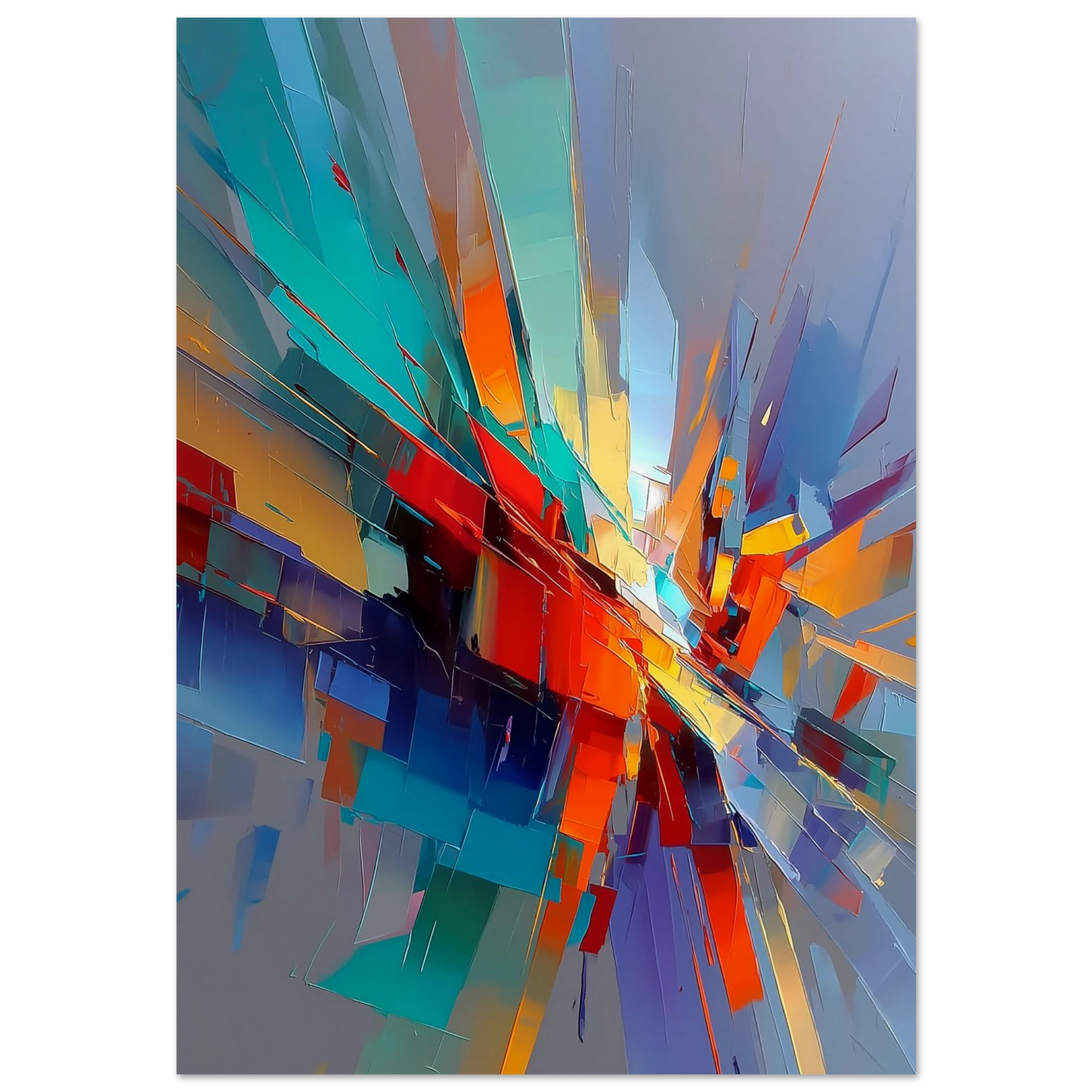Point de Fuite — affiche d'art — art mural STNCL