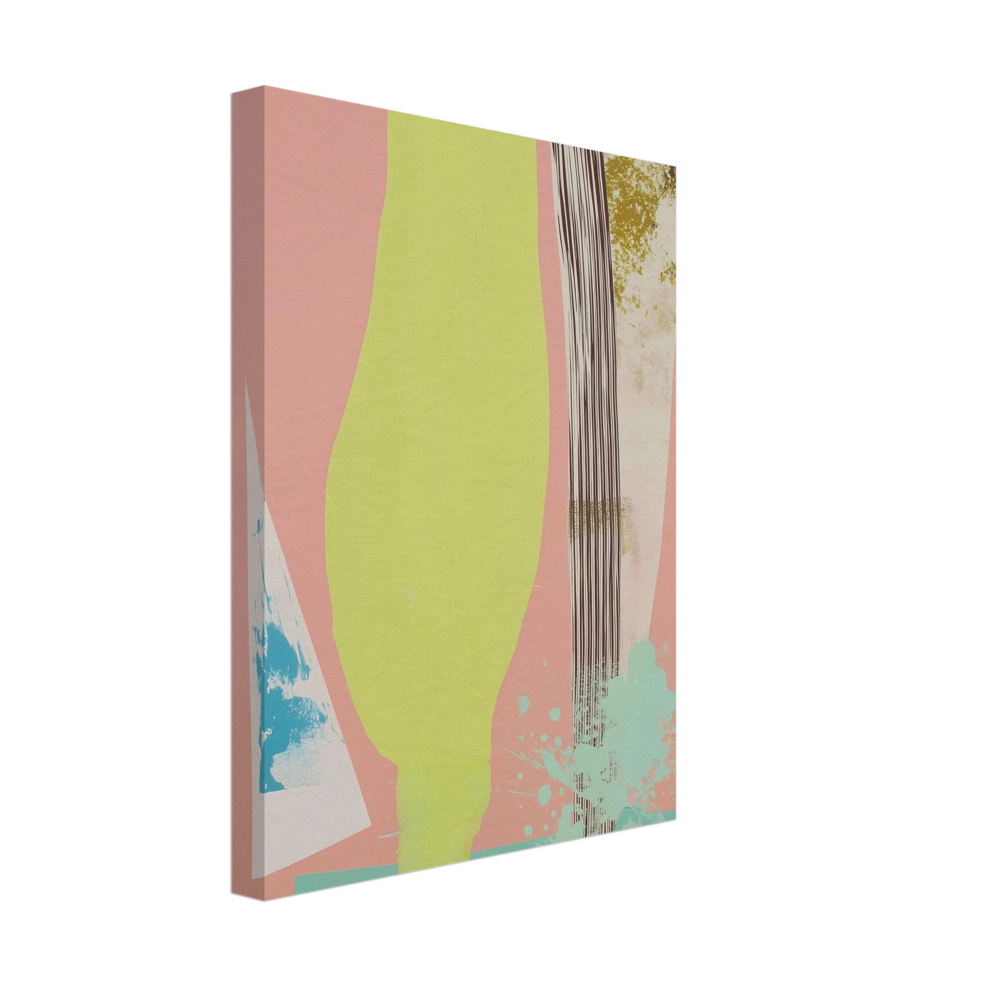 Silhouette Anis — tableau sur toile — vue 4 — art mural STNCL