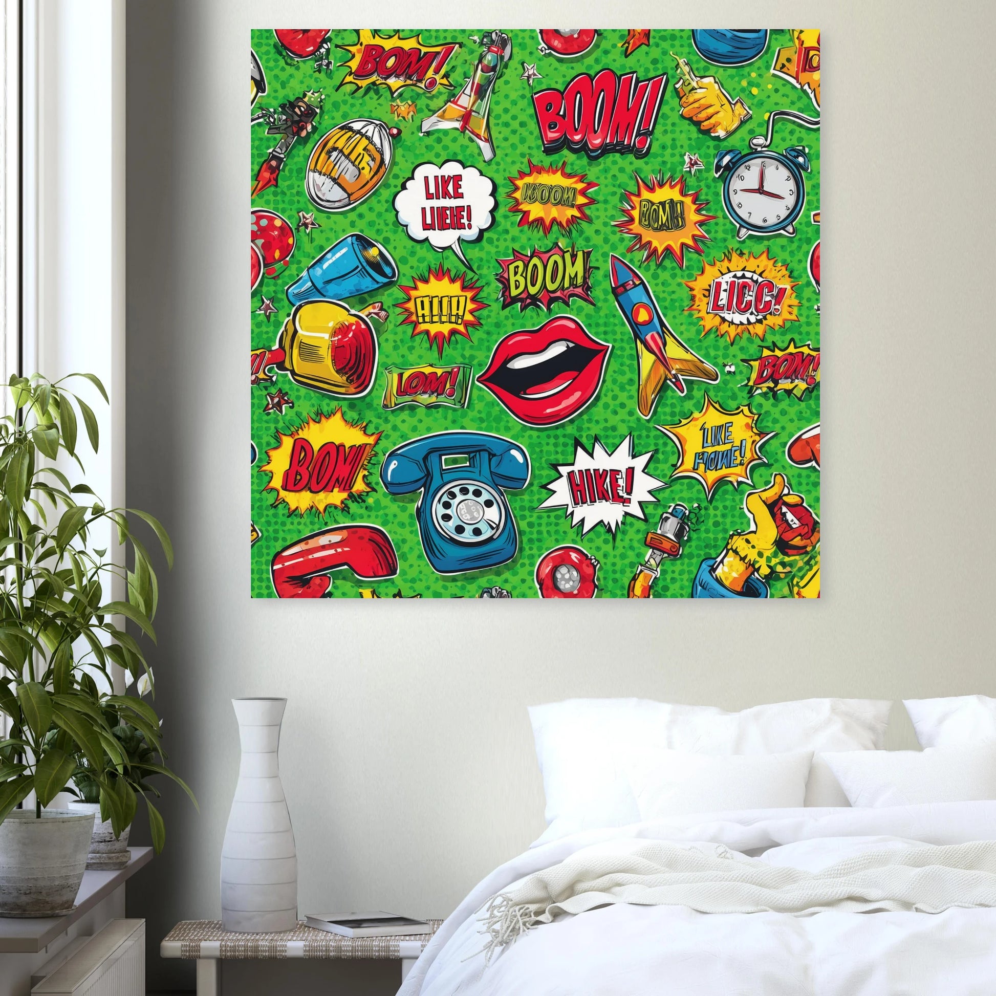 Explosion Pop — affiche d'art — vue 7 — art mural STNCL