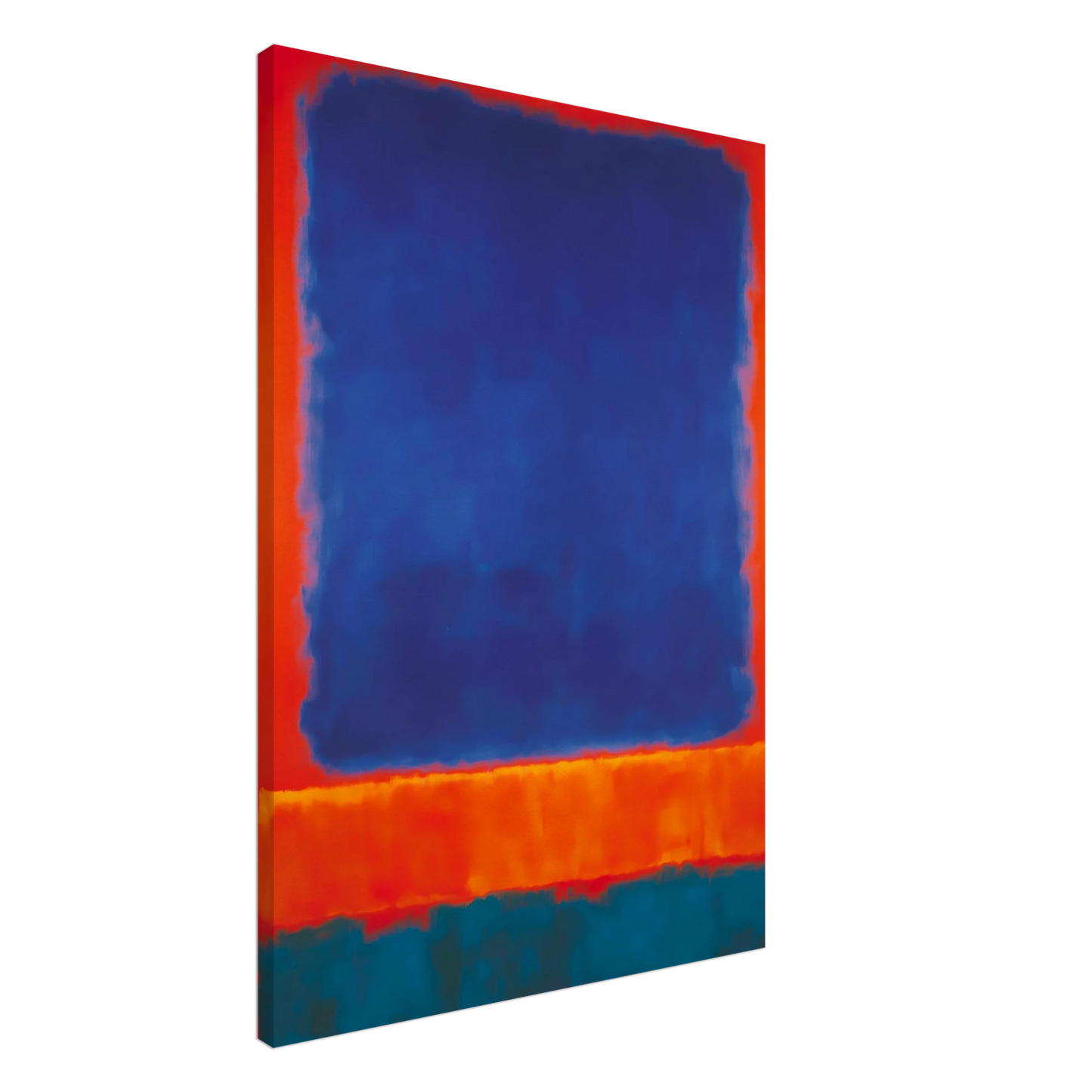 Bleu en Apesanteur — tableau sur toile — art mural STNCL