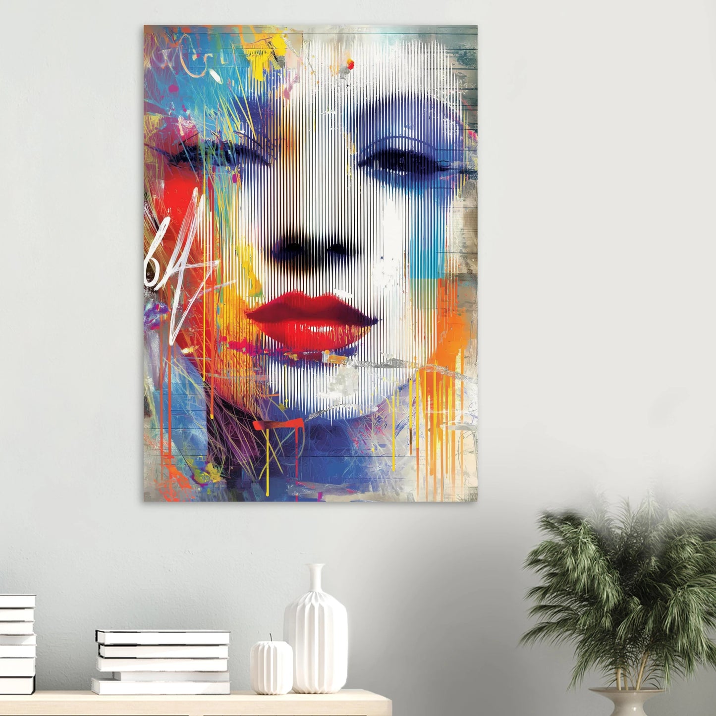 Derrière les Lignes — affiche d'art — vue 6 — art mural STNCL