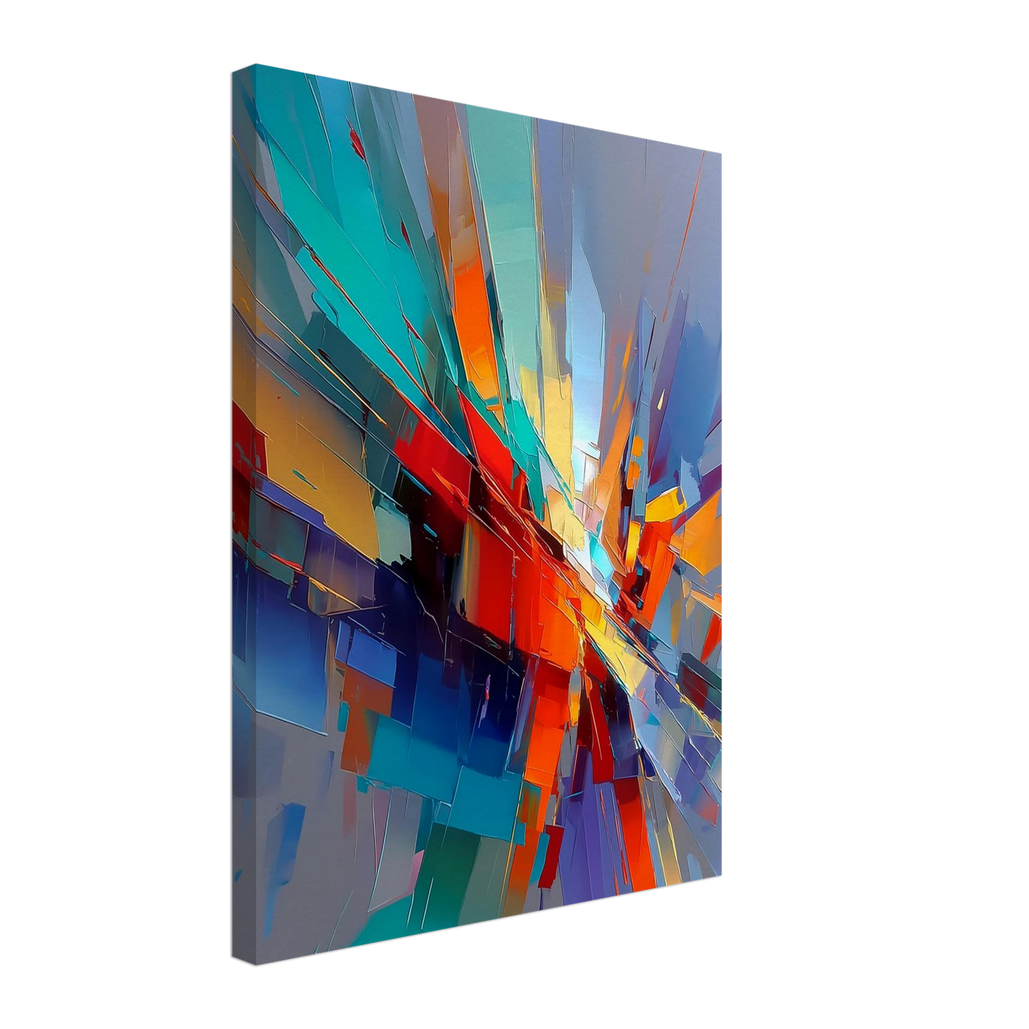 Point de Fuite — tableau sur toile — vue 5 — art mural STNCL