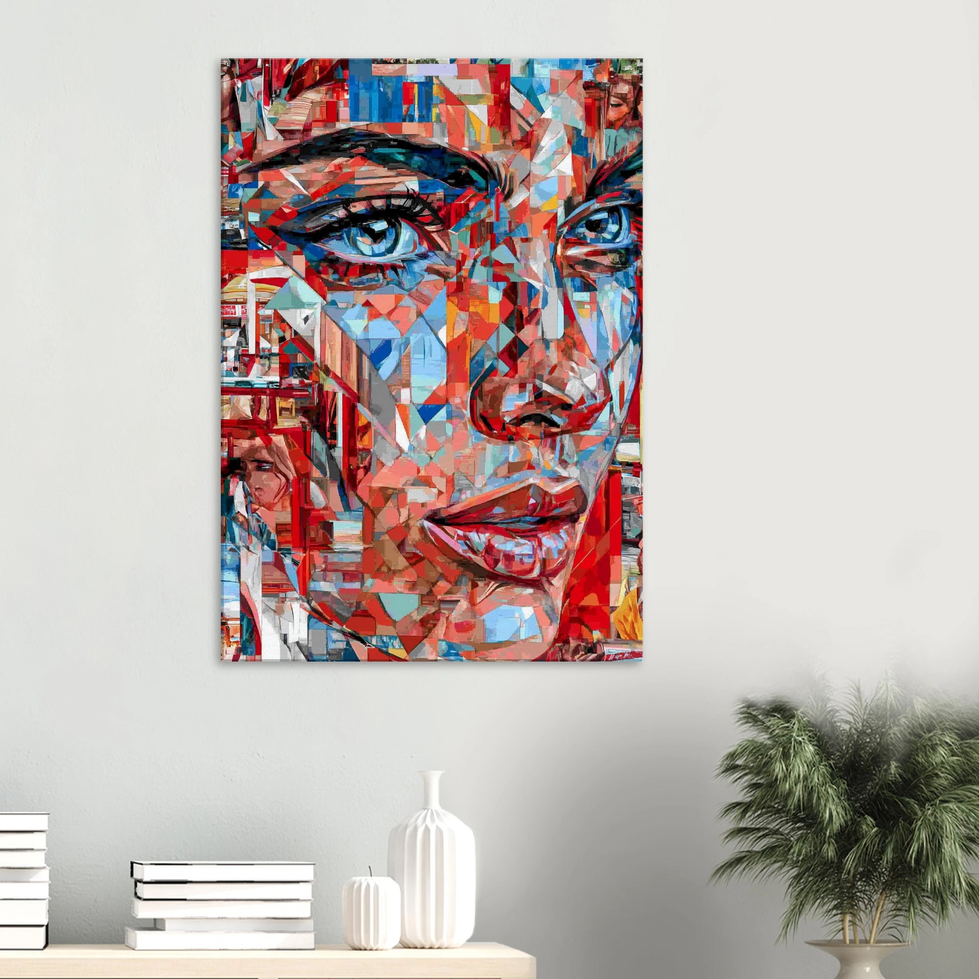 Éclats de Femme — tableau sur toile — vue 6 — art mural STNCL