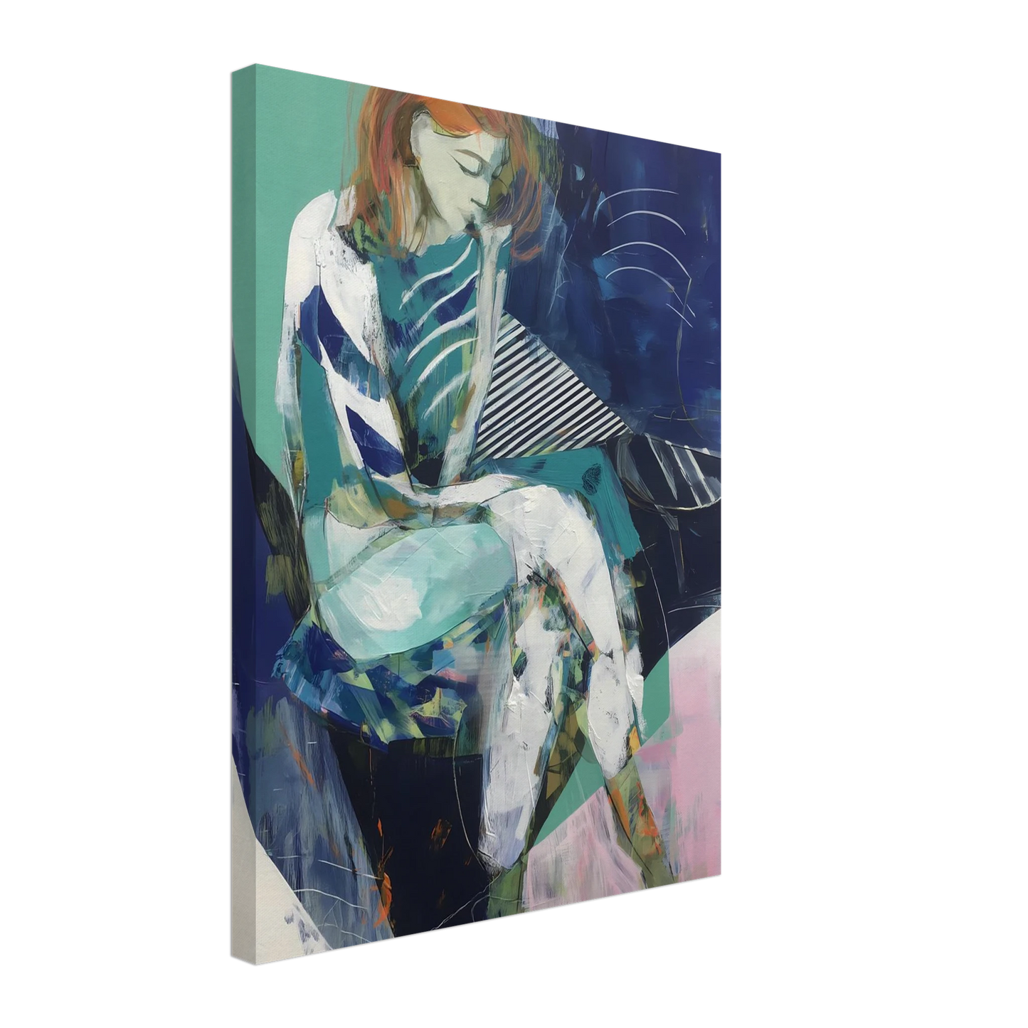 Songe au Repos — tableau sur toile — vue 5 — art mural STNCL