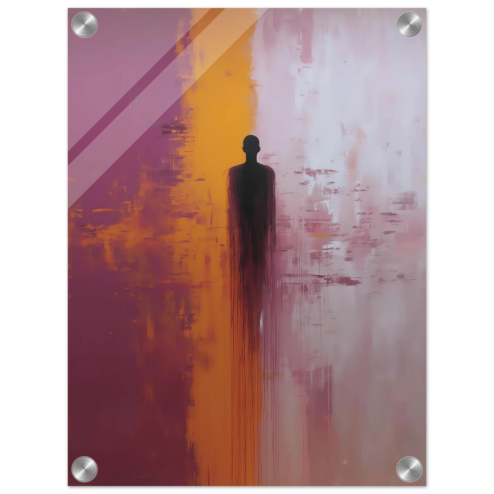 Présence — tableau plexiglas — vue 3 — art mural STNCL