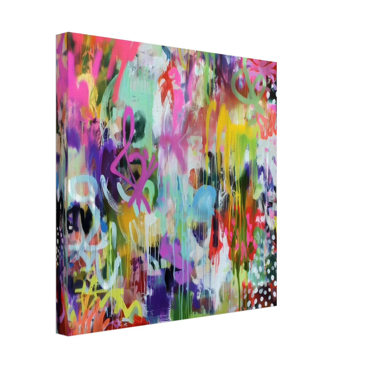 Explosion Urbaine — tableau sur toile — vue 3 — art mural STNCL