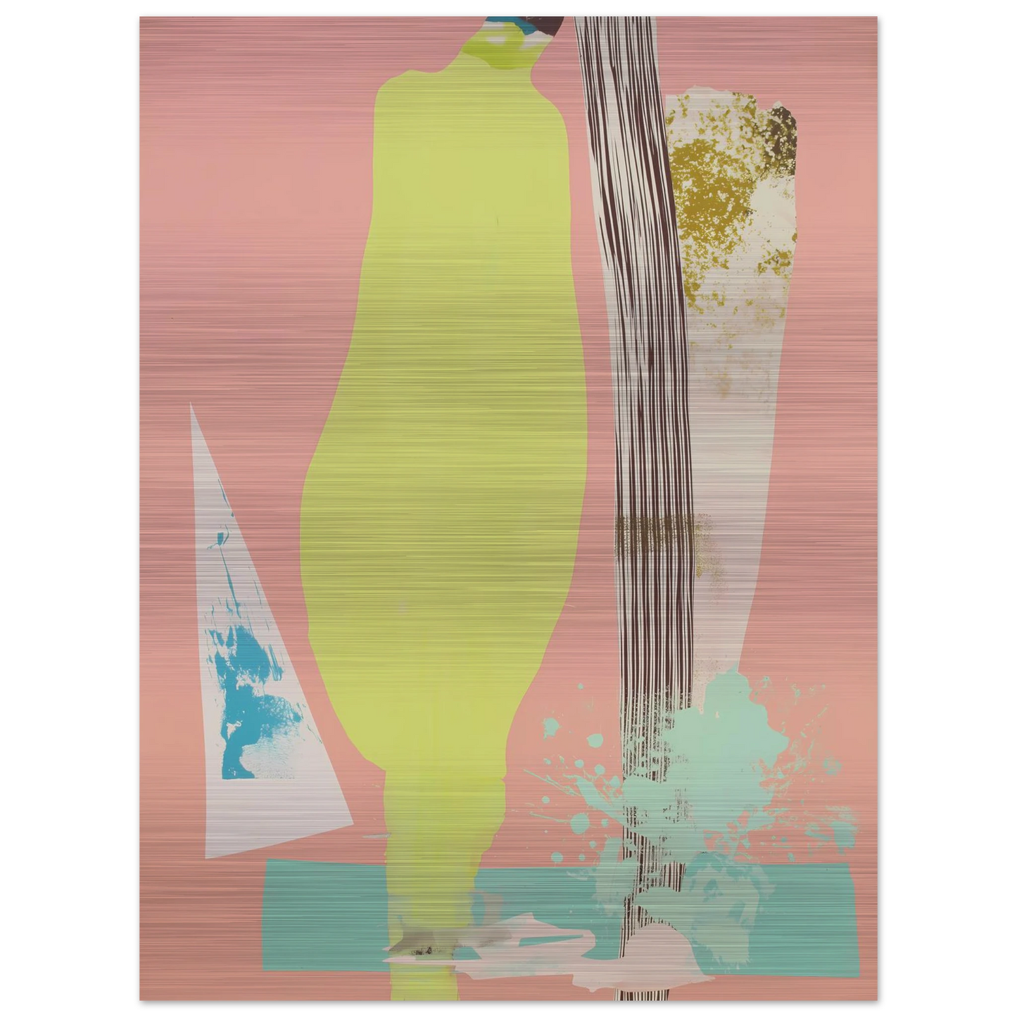 Silhouette Anis — tableau aluminium — vue 5 — art mural STNCL