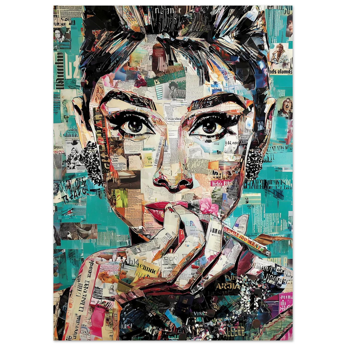 Regard de Papier — affiche d'art — vue 5 — art mural STNCL